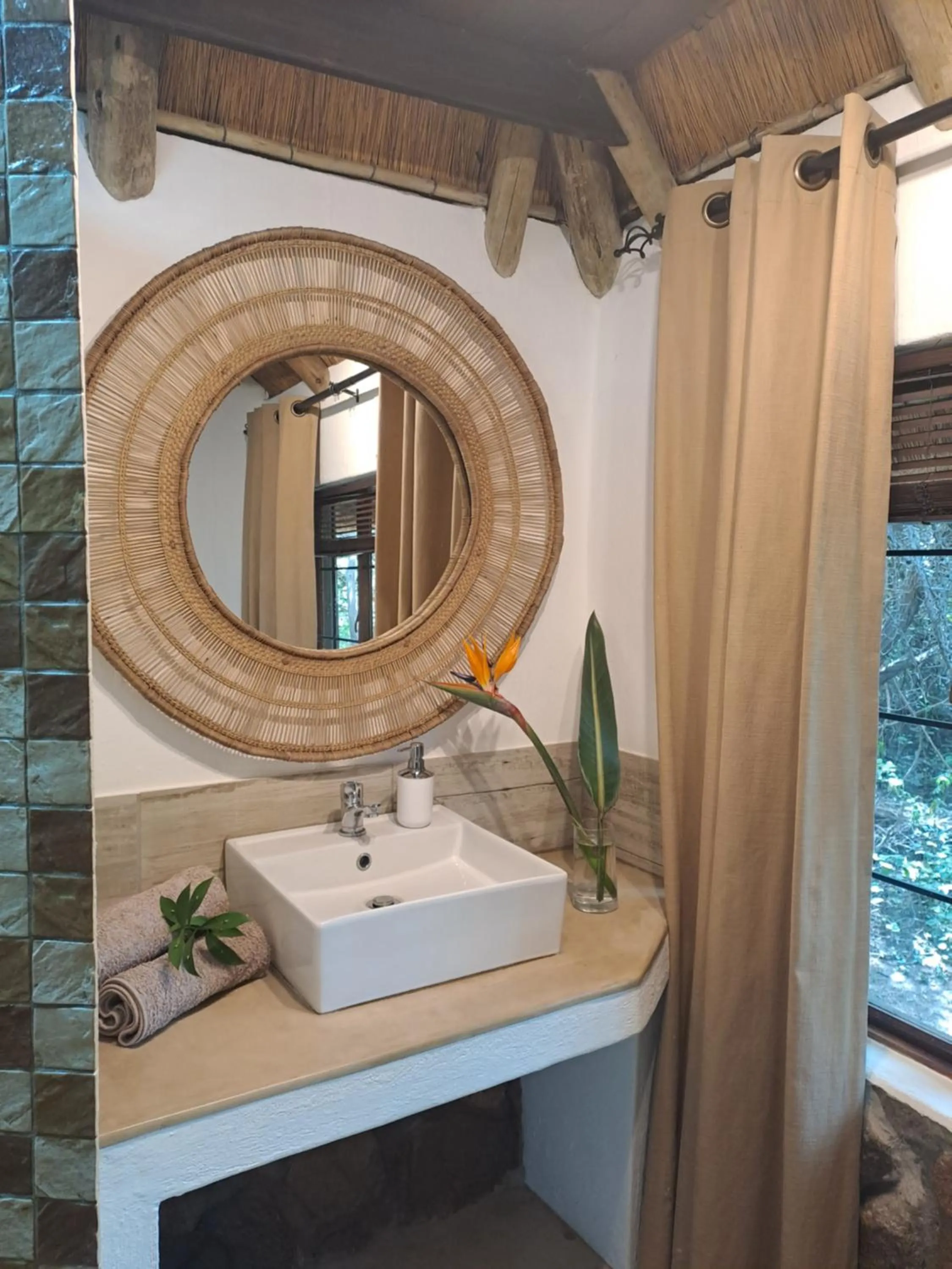 Bathroom in LittleBush Private Lodge