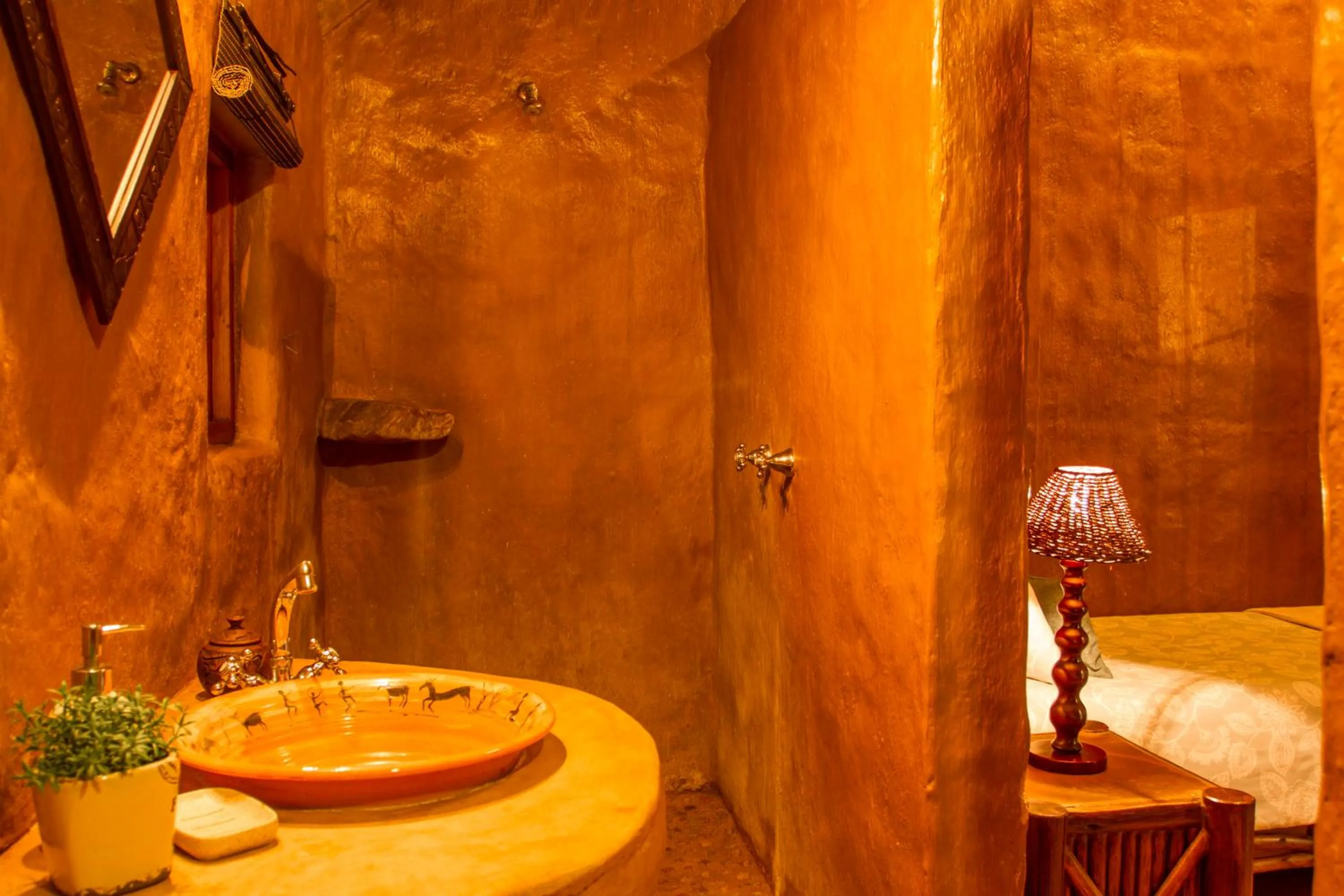 Bathroom in LittleBush Private Lodge