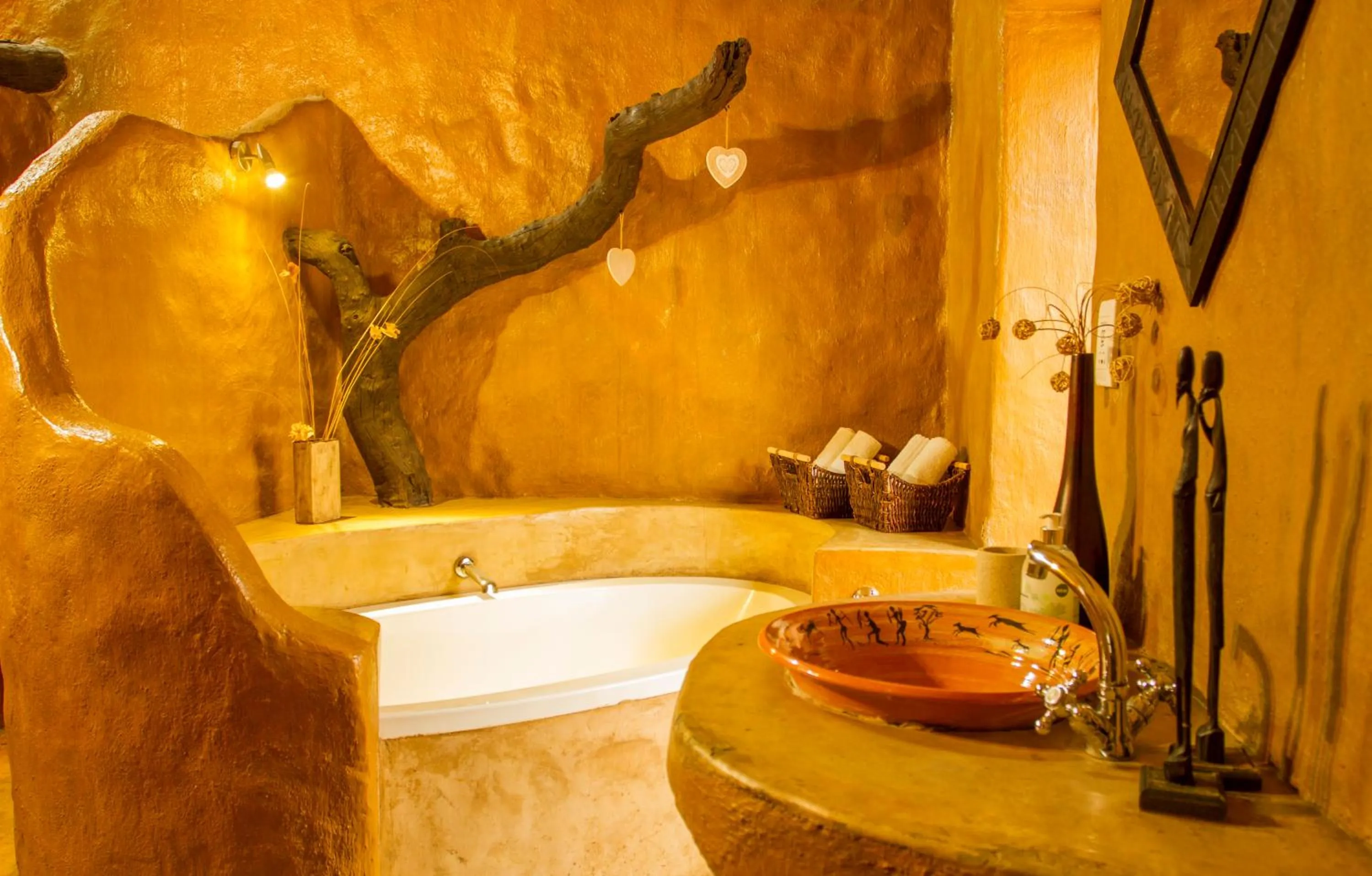 Decorative detail in LittleBush Private Lodge