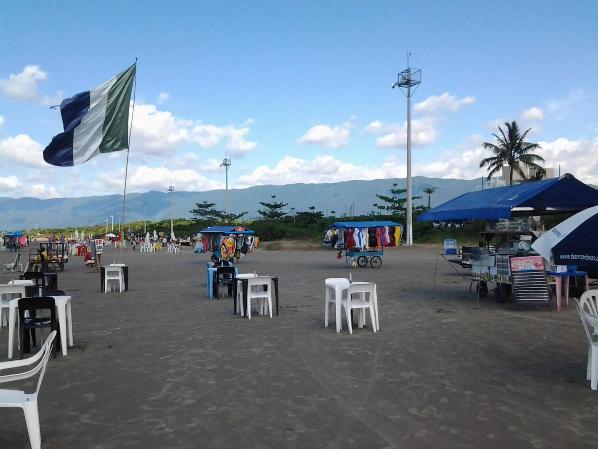 Beach in Suítes Córdoba SP