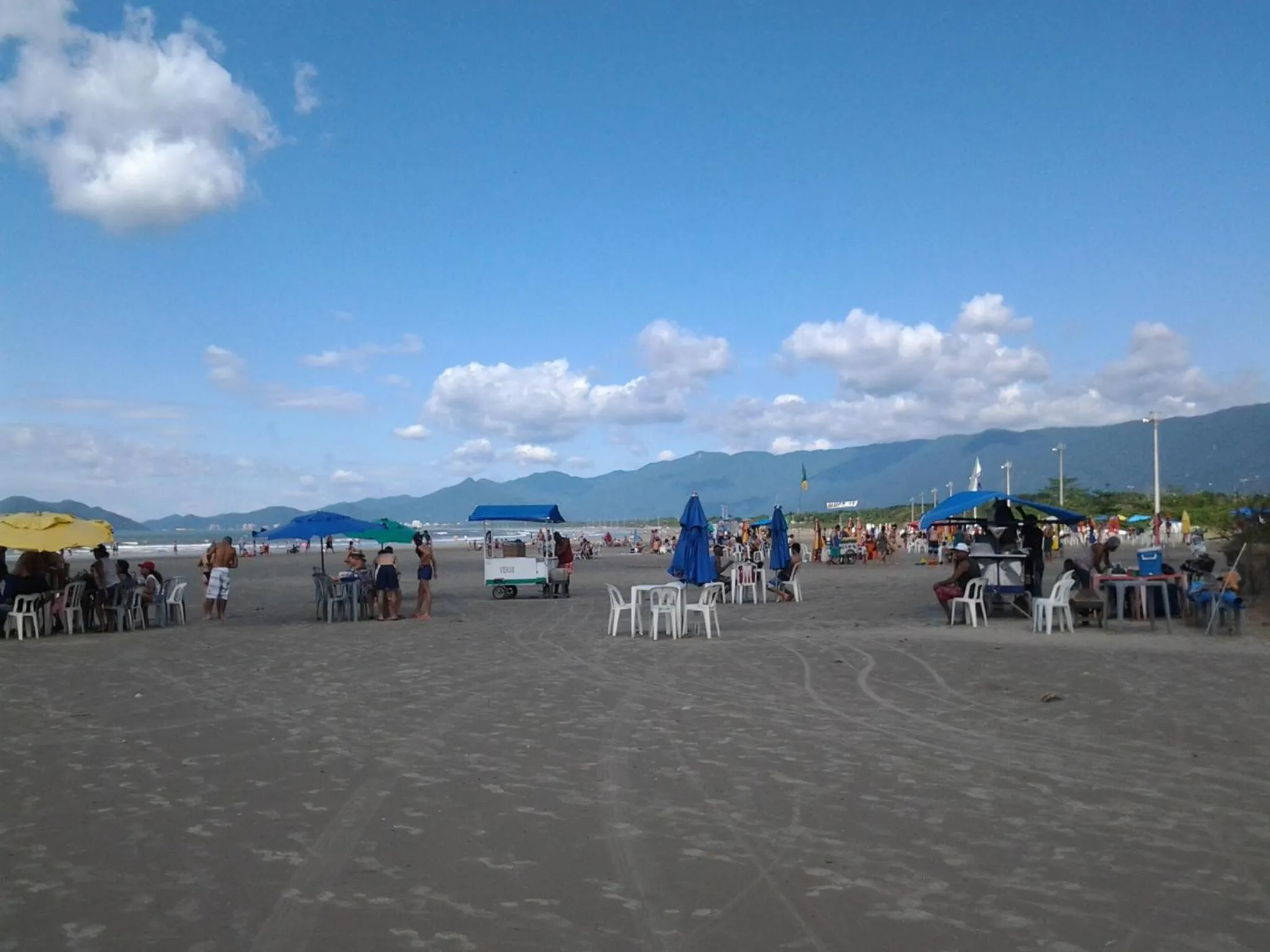 Beach in Suítes Córdoba SP