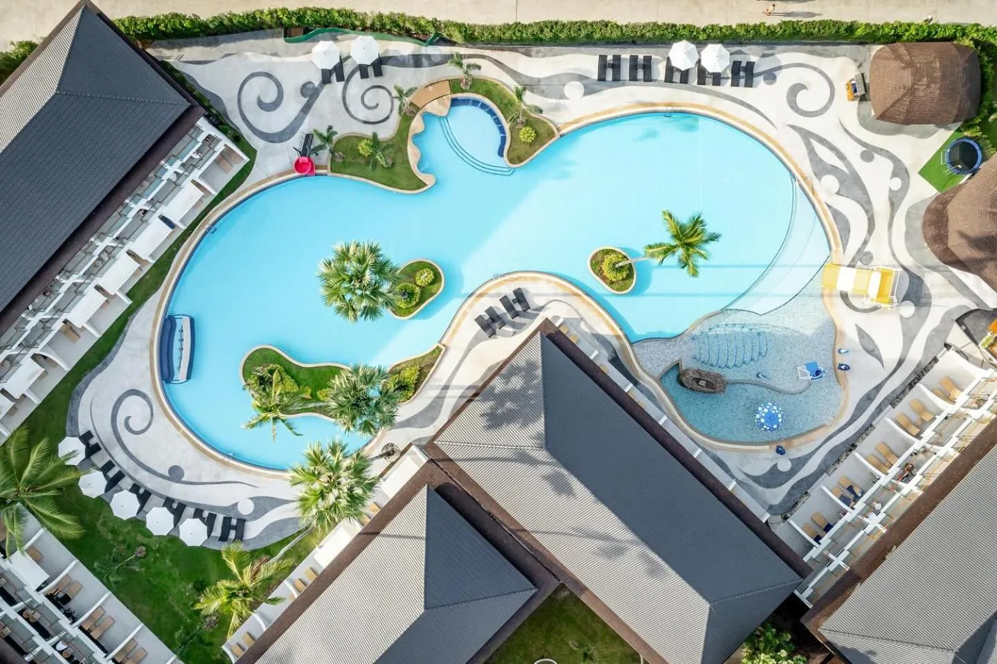 Property building in Amora Beach Resort Phuket