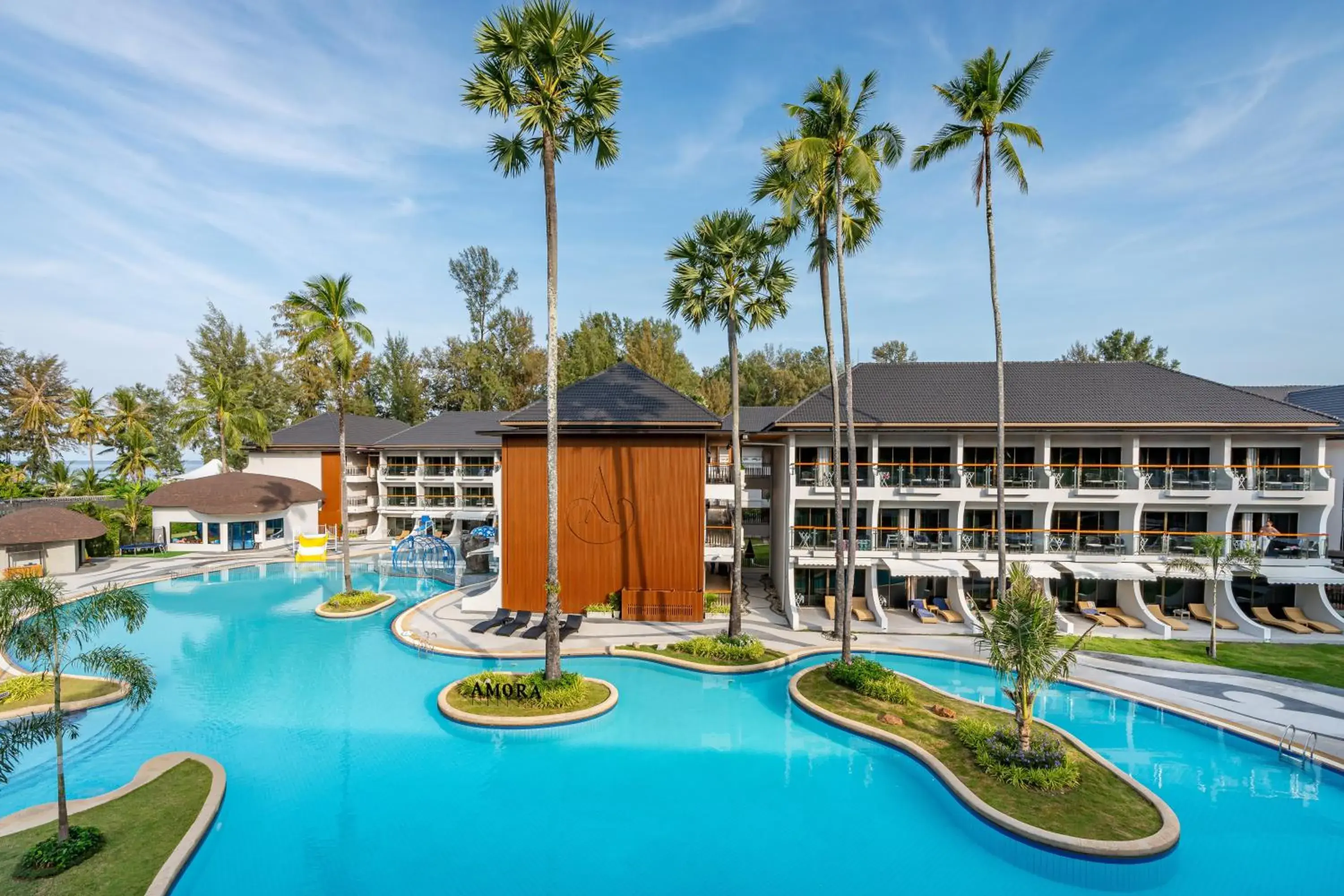 Property building in Amora Beach Resort Phuket Property building in Amora Beach Resort Phuket