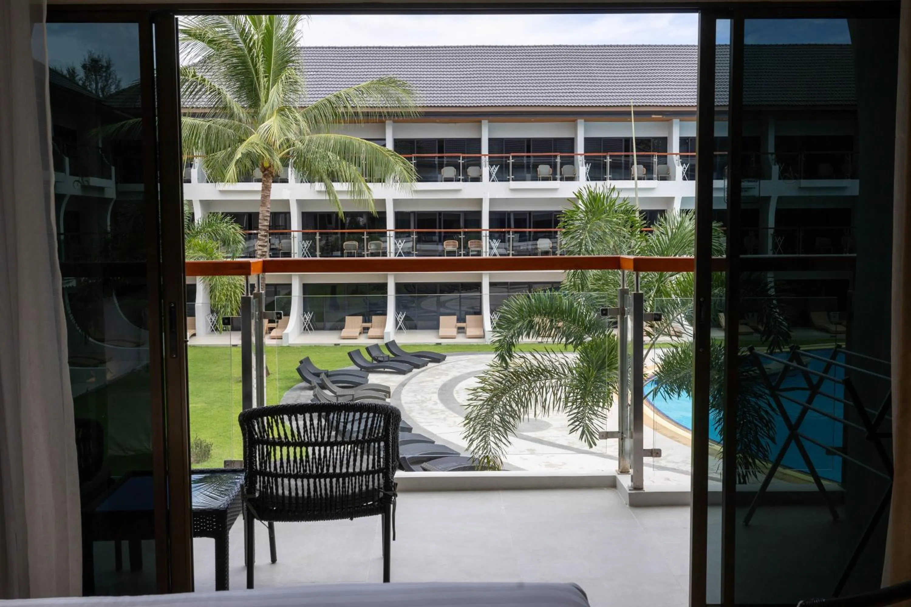 Balcony/Terrace in Amora Beach Resort Phuket