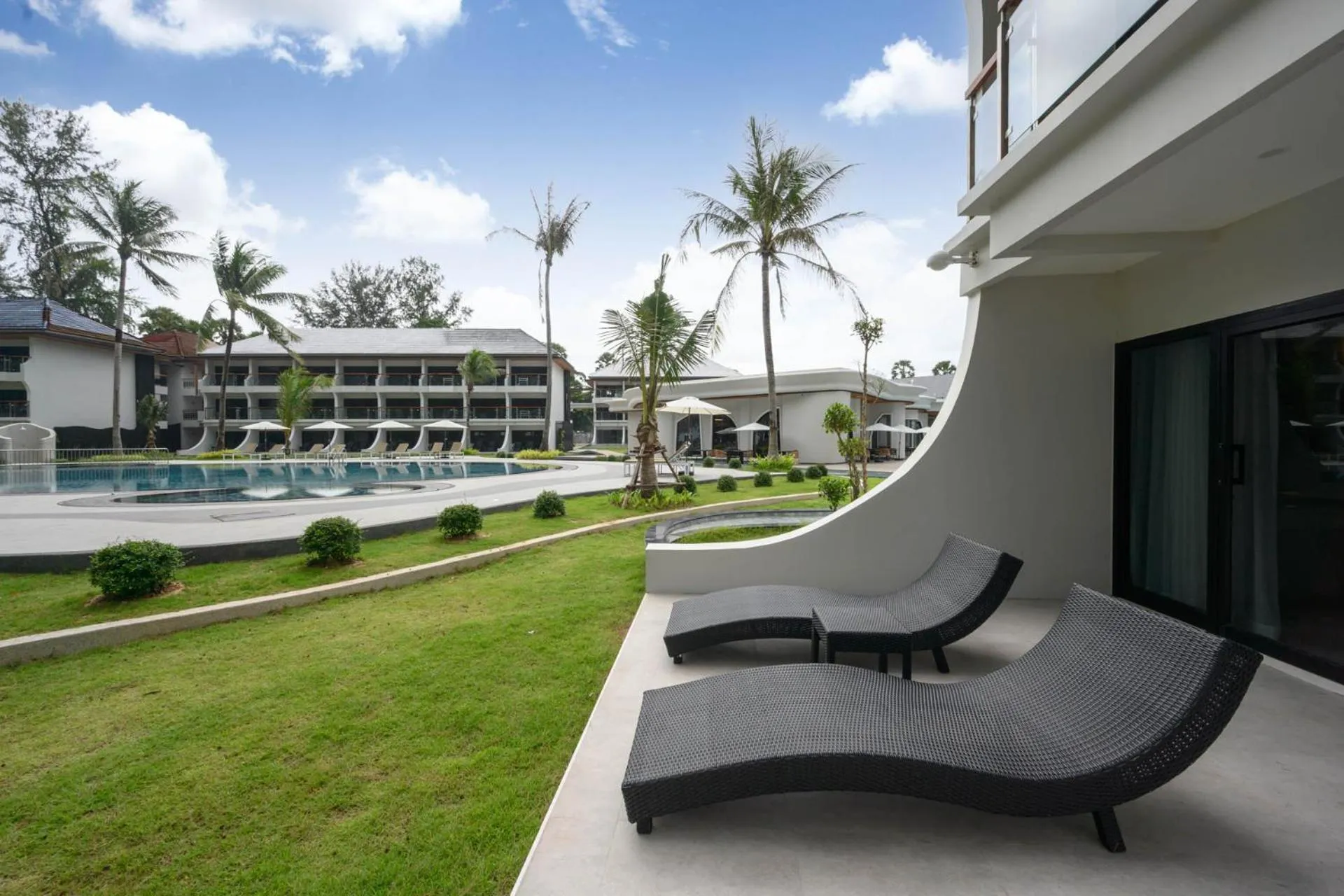 Property building in Amora Beach Resort Phuket