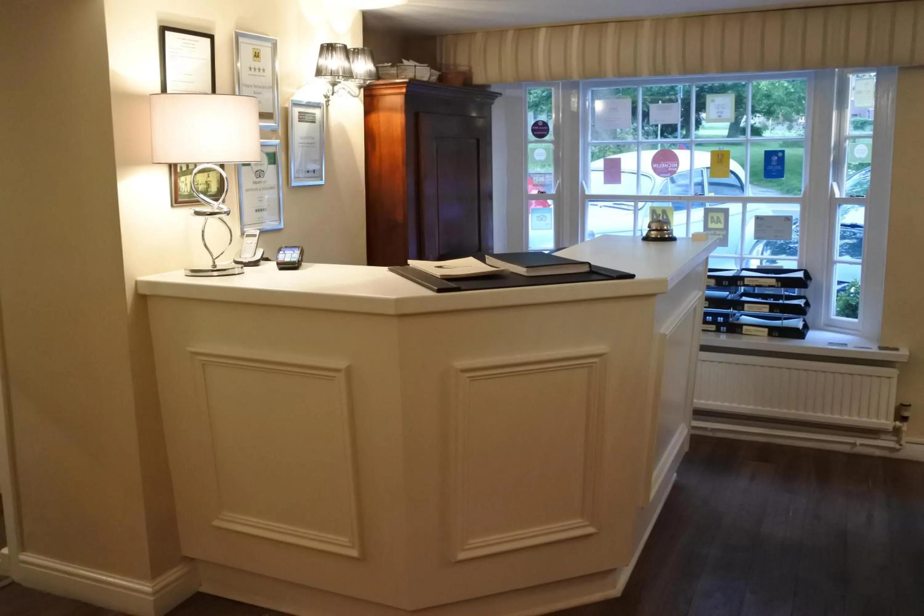 Lobby or reception in Magpies Restaurant with Rooms