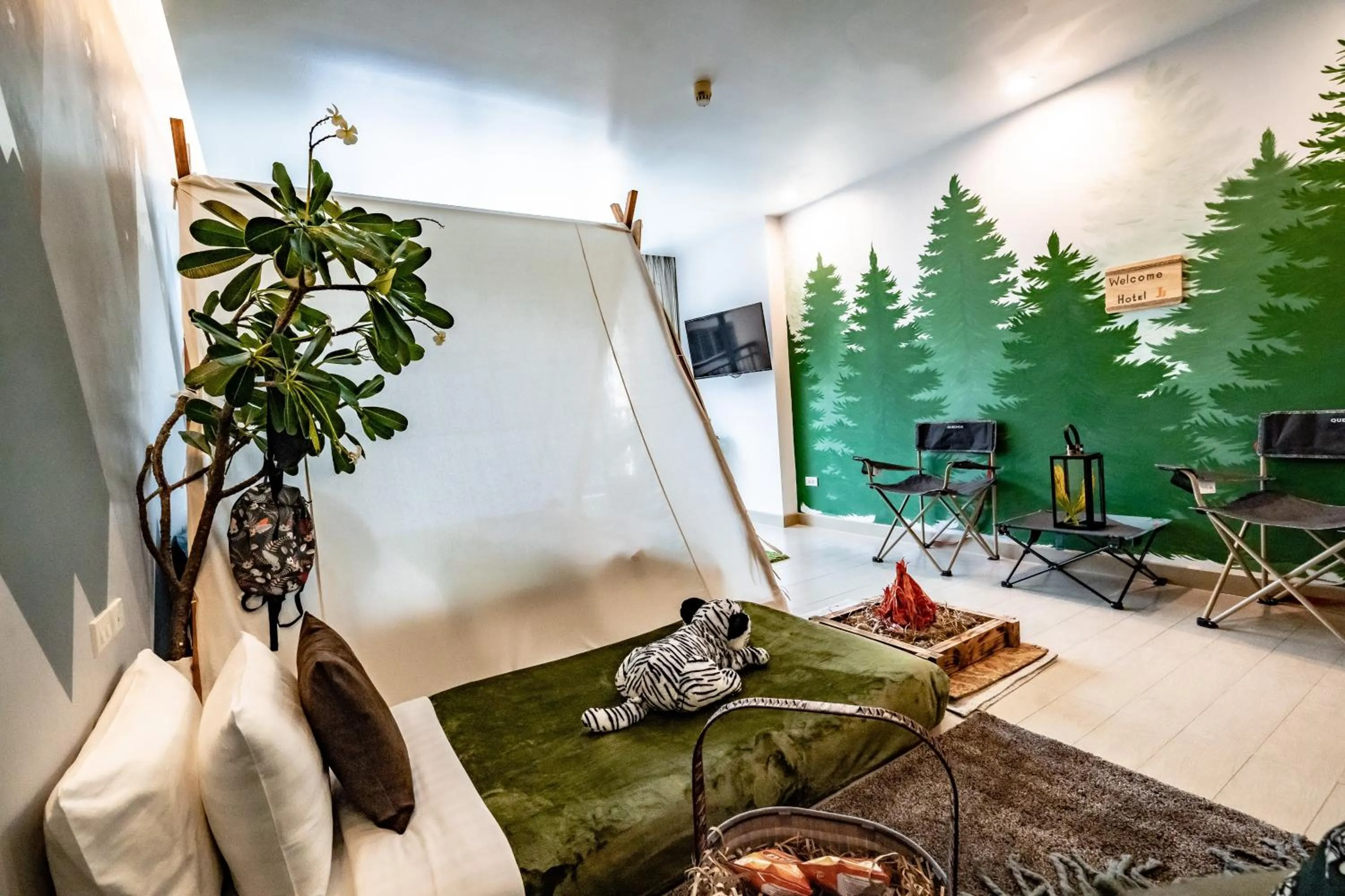 Seating area in Hotel J Pattaya