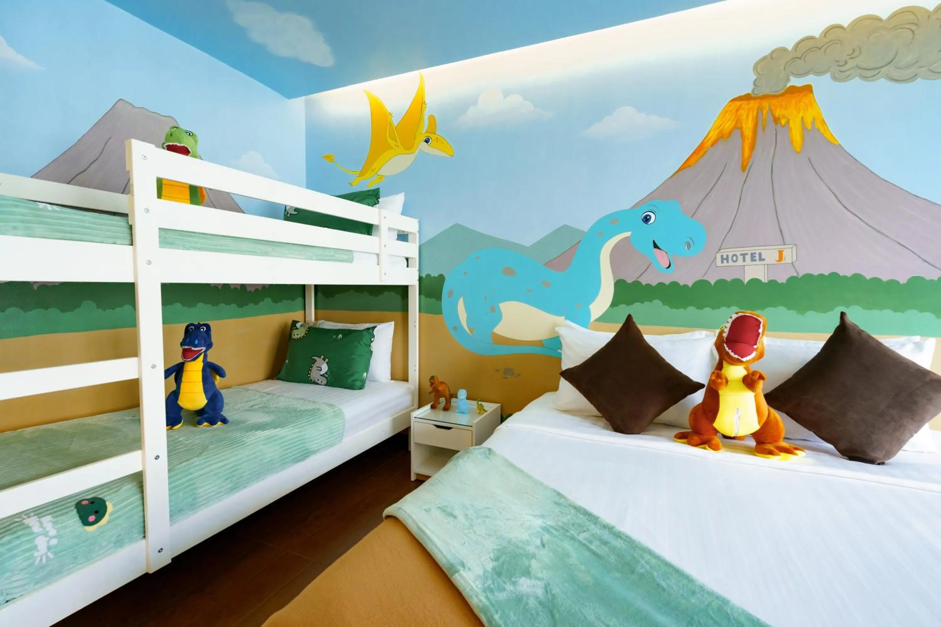 Bed in Hotel J Pattaya