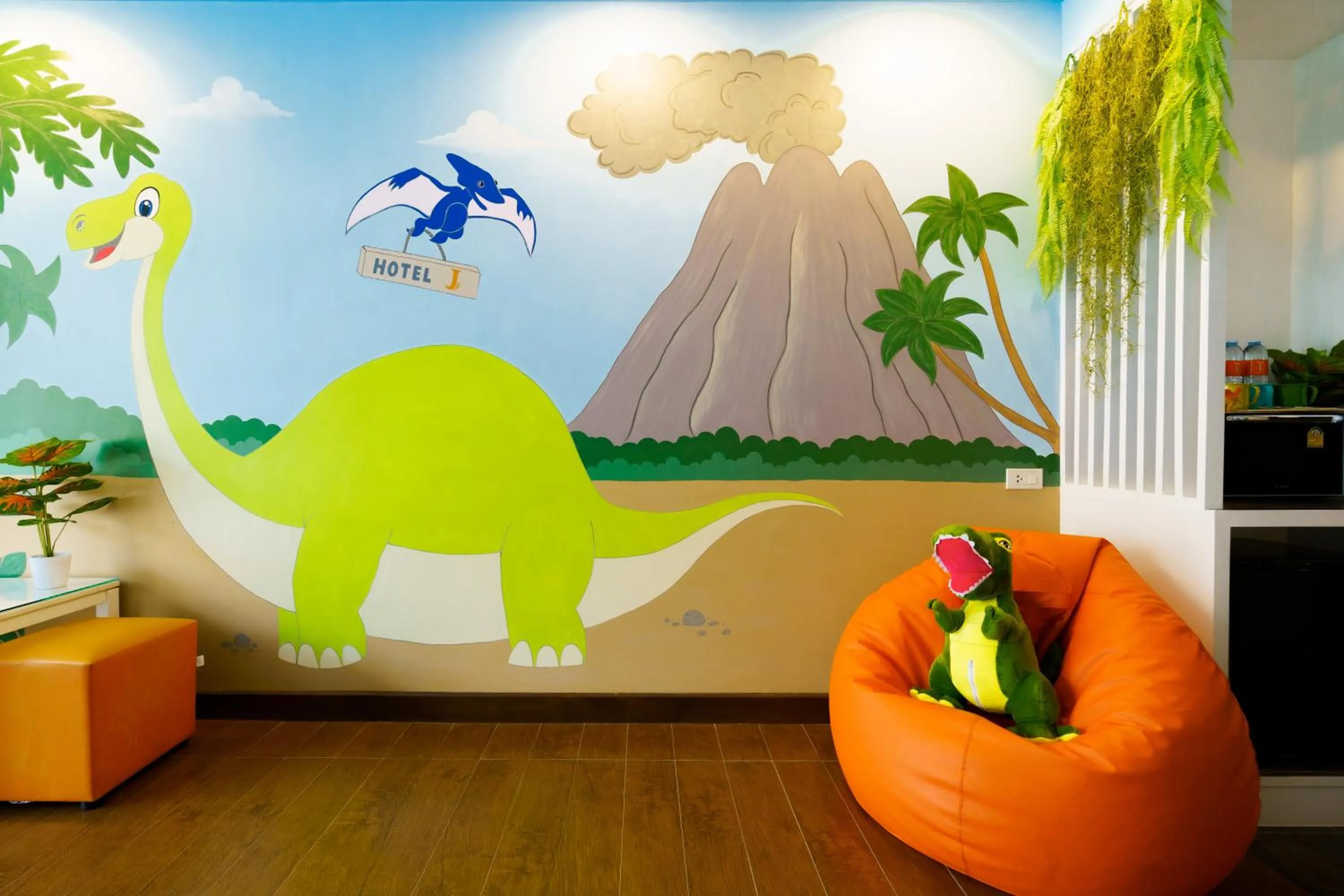 Living room in Hotel J Pattaya