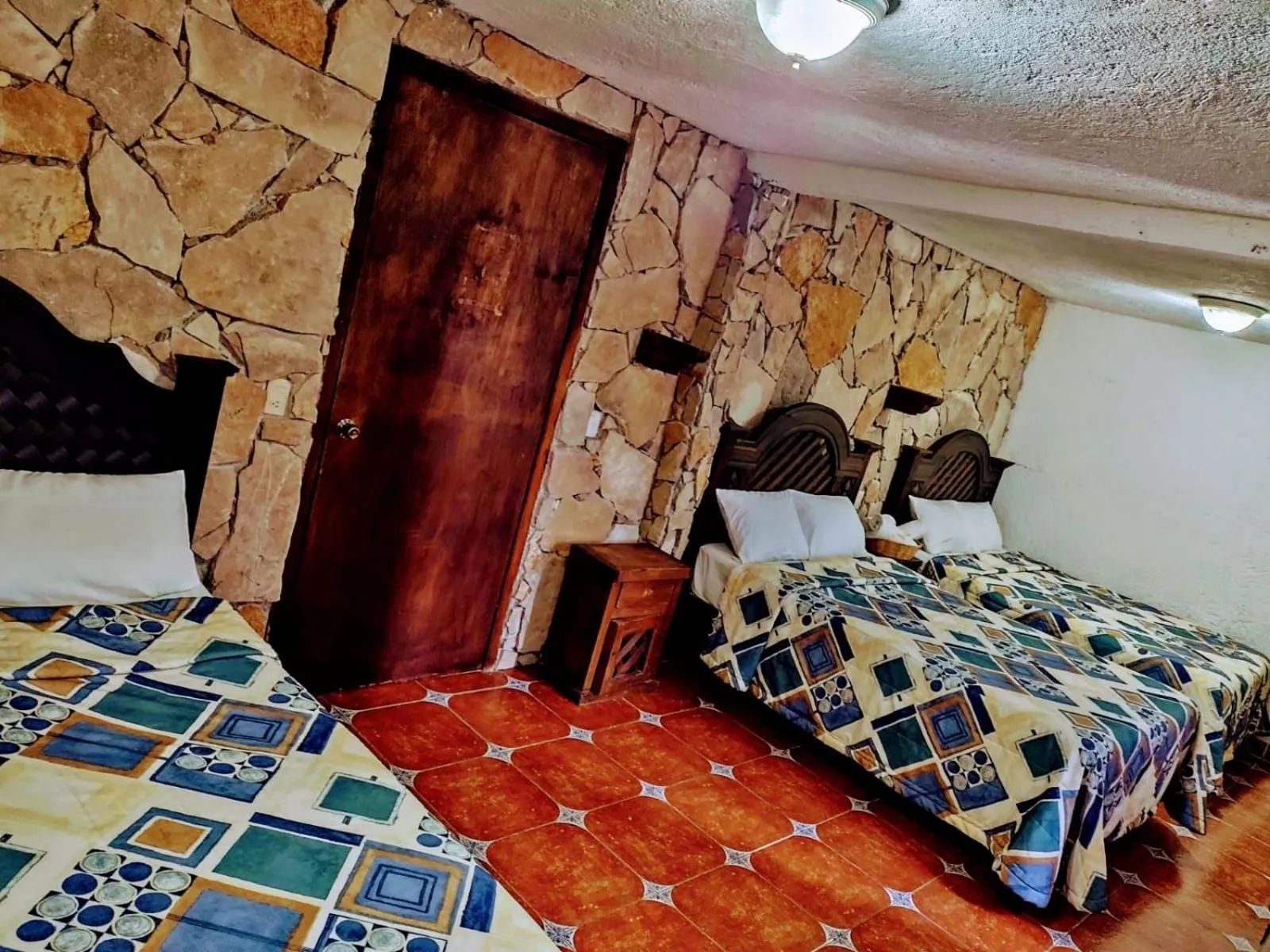 Bed in Hotel & Cava La Parroquia