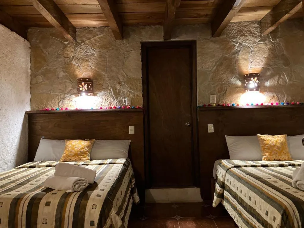 Bed in Hotel & Cava La Parroquia
