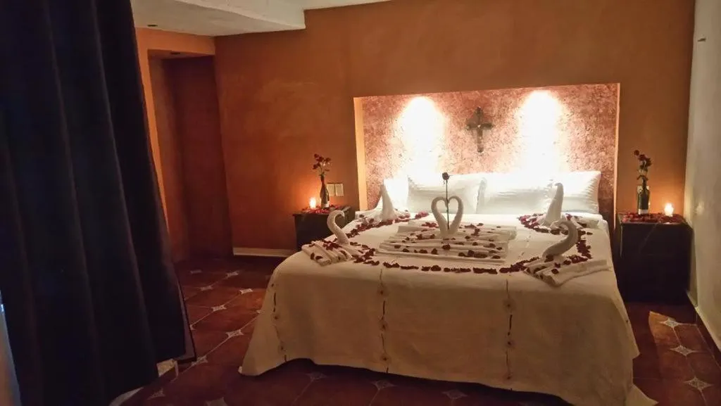 Bed in Hotel & Cava La Parroquia