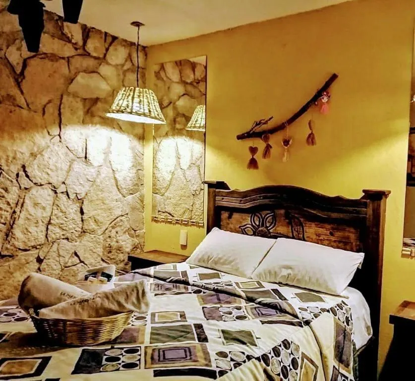 Bed in Hotel & Cava La Parroquia