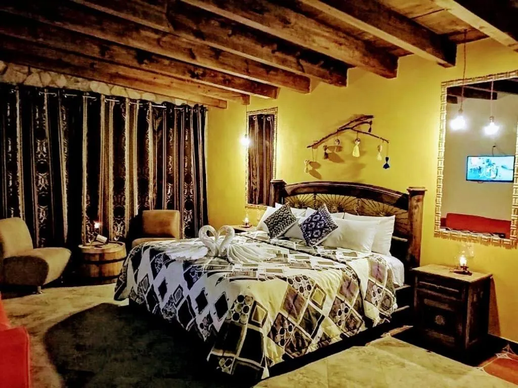 Bed in Hotel & Cava La Parroquia