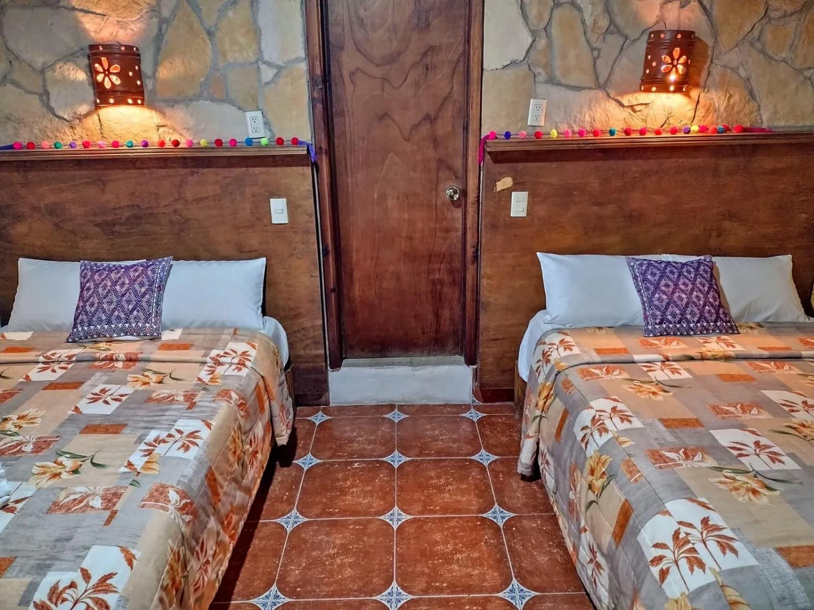 Bed in Hotel & Cava La Parroquia