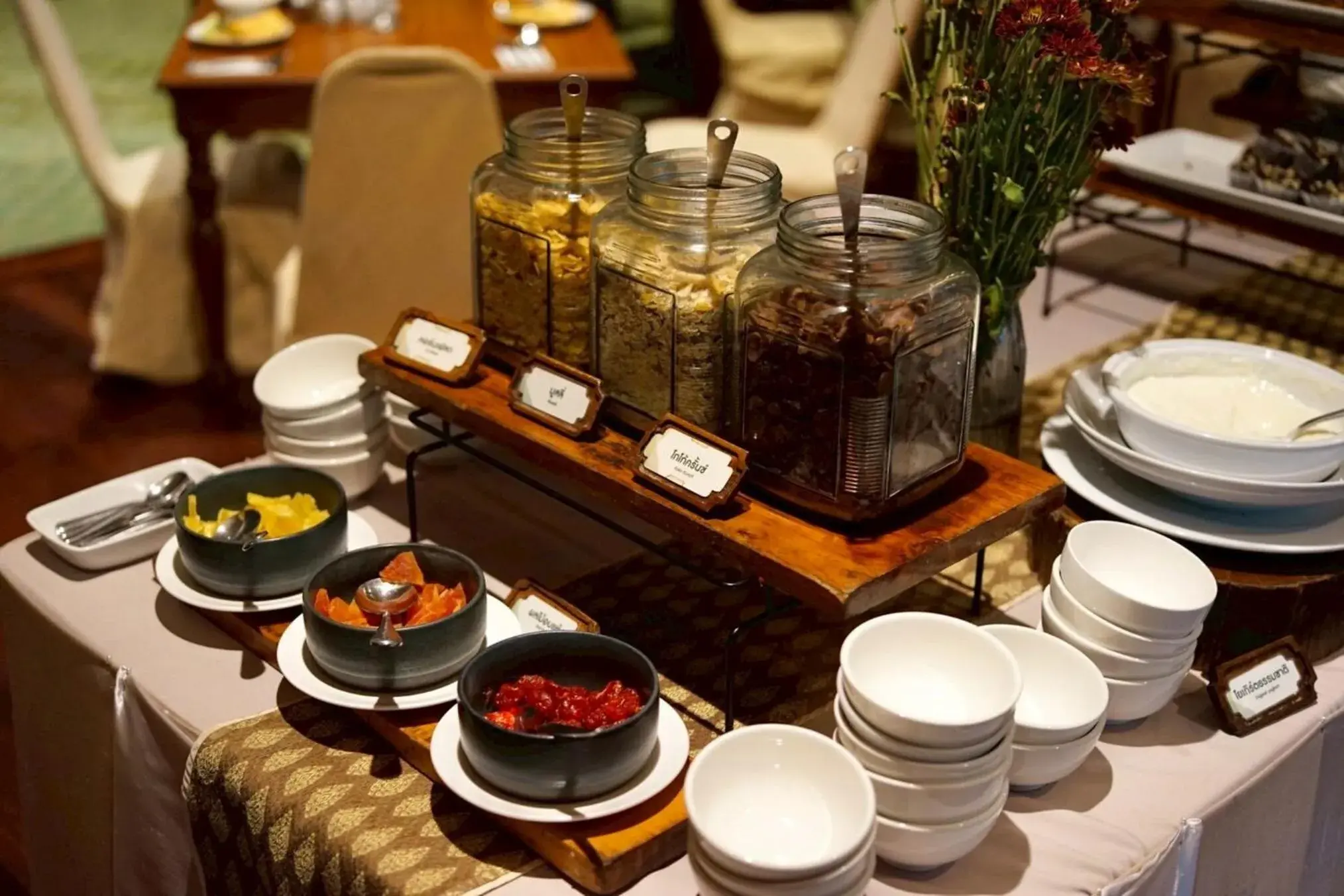 Breakfast in Siripanna Villa Resort & Spa Chiang Mai -SHA Extra Plus Breakfast in Siripanna Villa Resort & Spa Chiang Mai -SHA Extra Plus