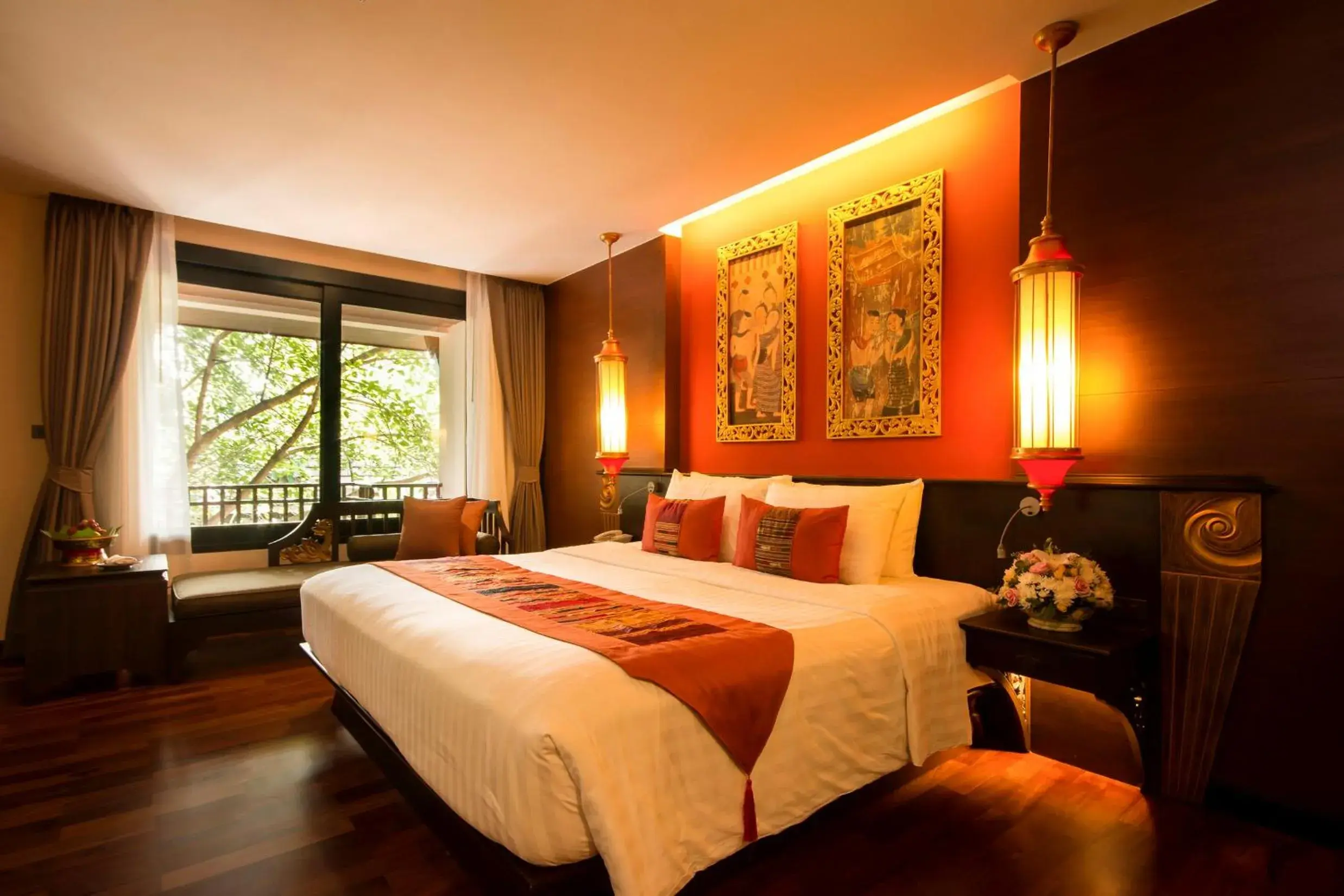Bed in Siripanna Villa Resort & Spa Chiang Mai -SHA Extra Plus Bed in Siripanna Villa Resort & Spa Chiang Mai -SHA Extra Plus
