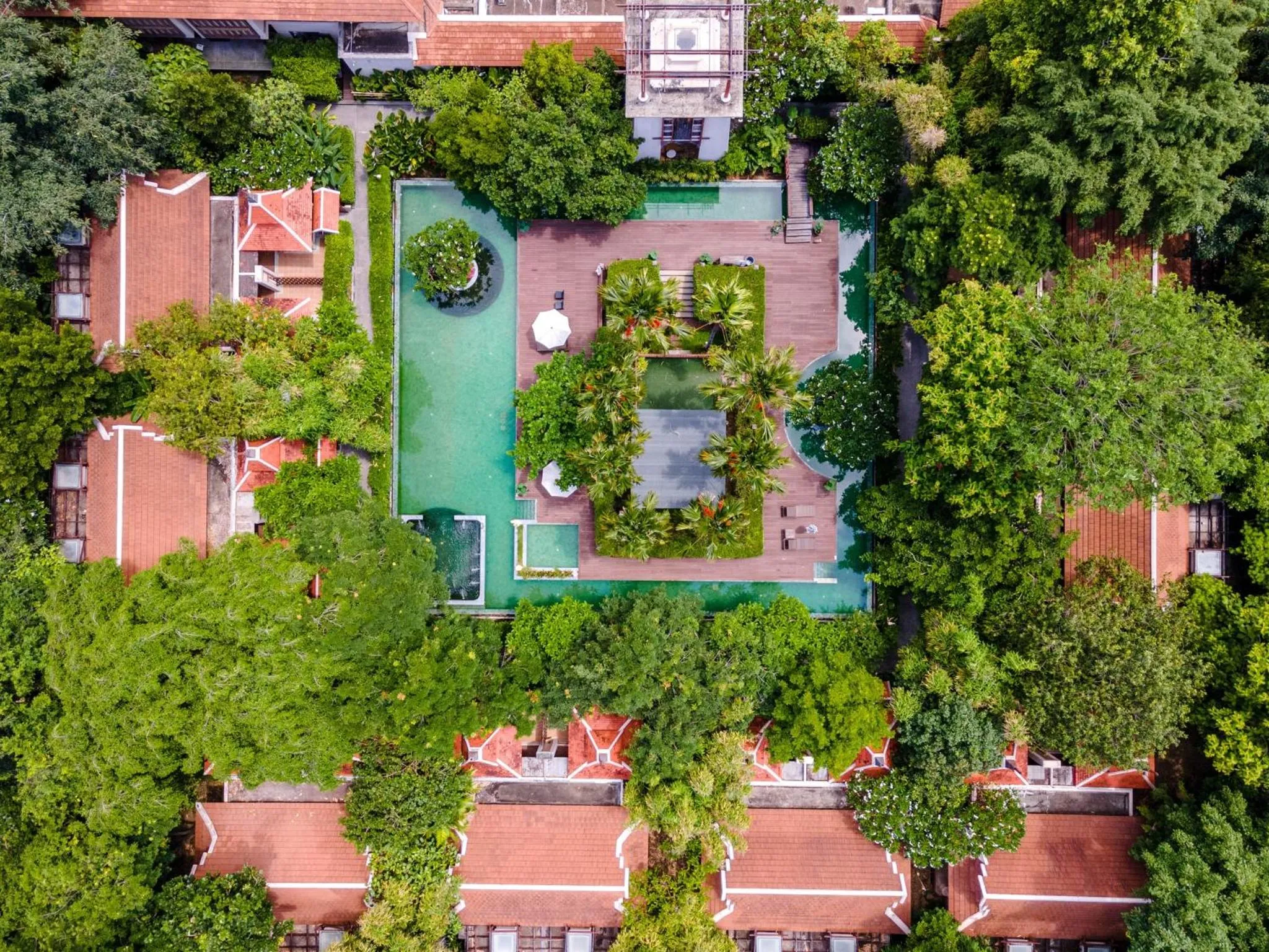 Garden in Siripanna Villa Resort & Spa Chiang Mai -SHA Extra Plus