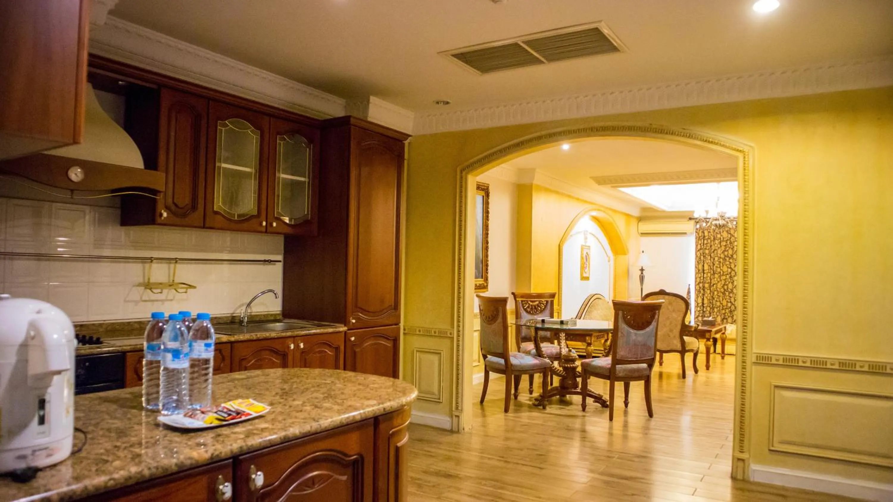 Kitchen or kitchenette in Four Seasons Place Pattaya