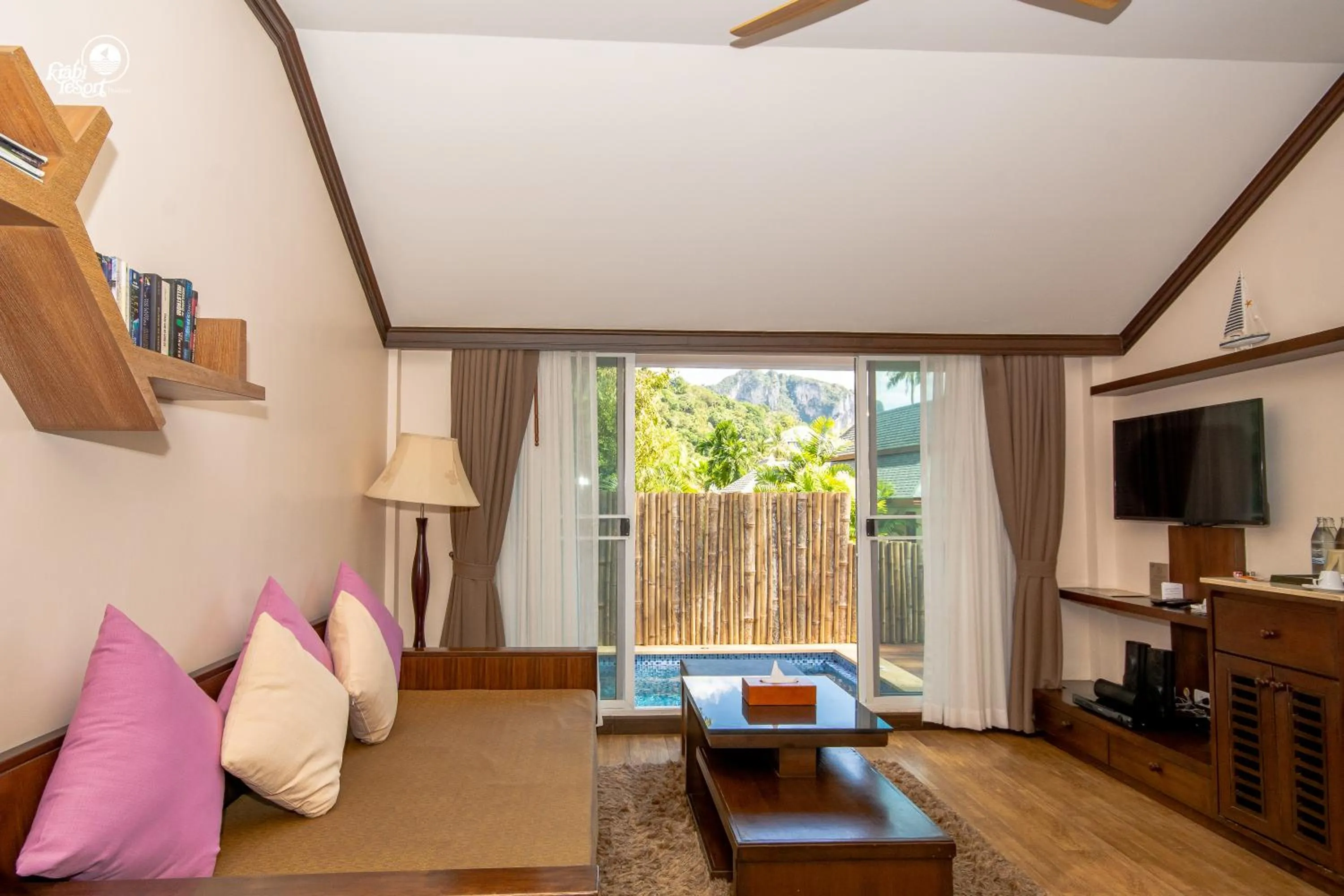 Living room in Krabi Resort
