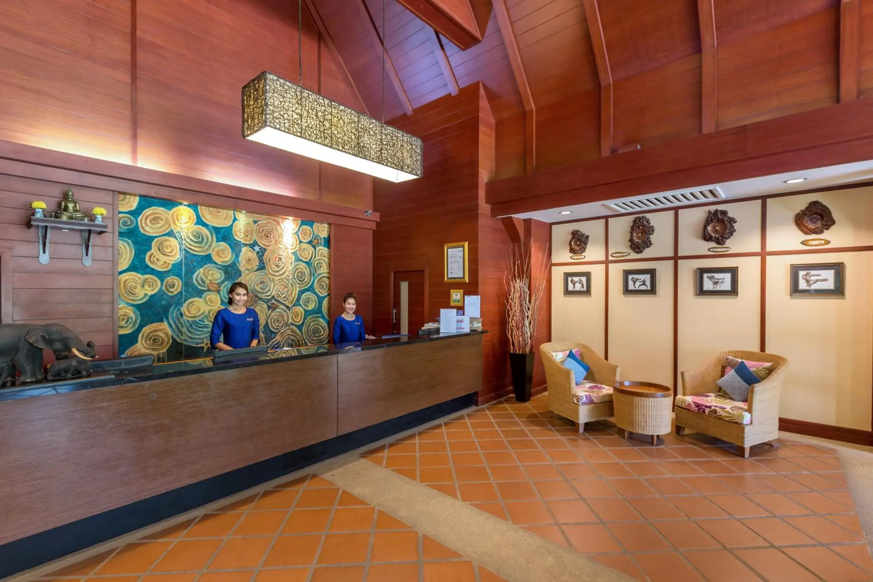 Lobby or reception in Krabi Resort Lobby or reception in Krabi Resort