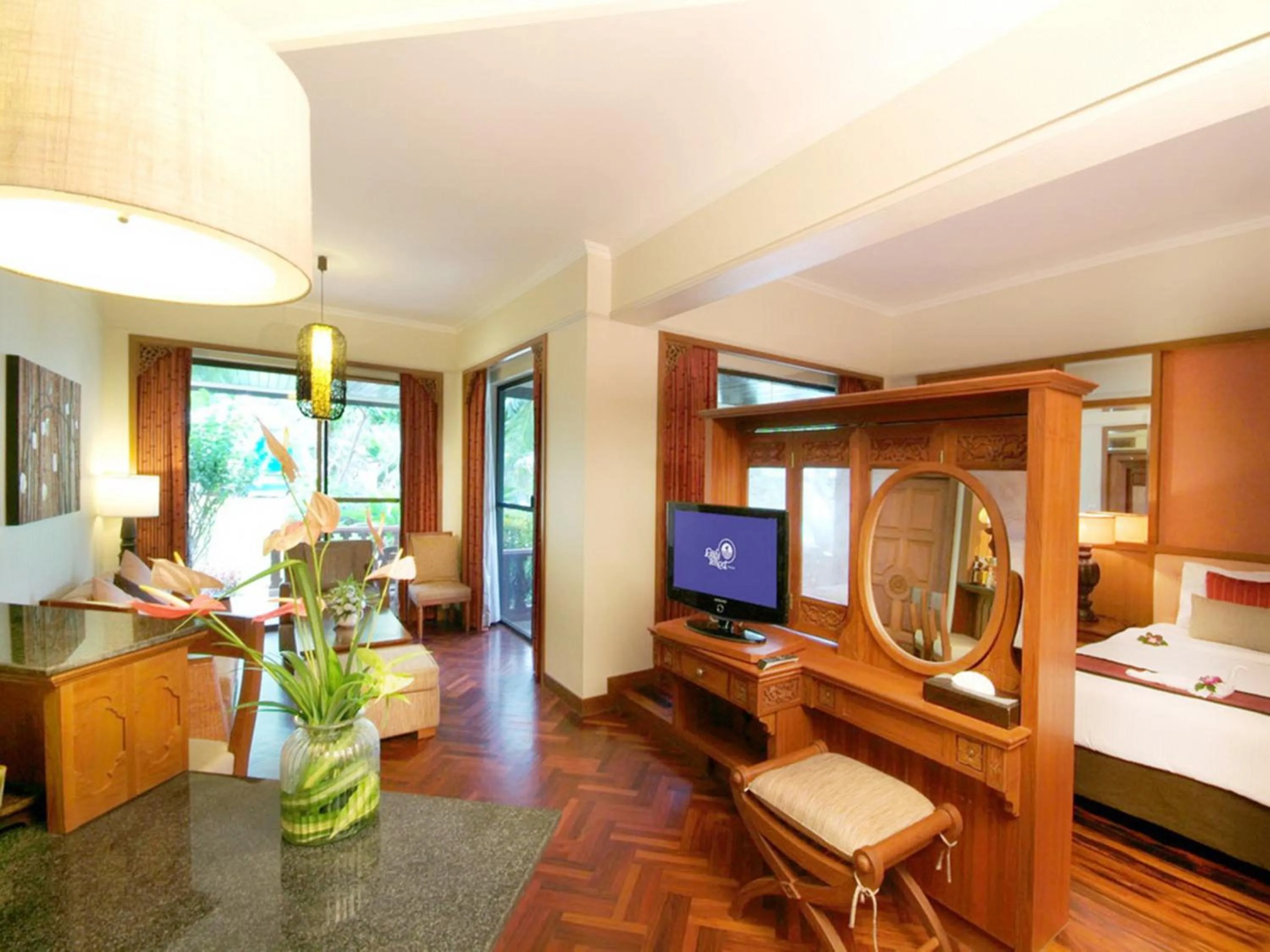 Living room in Krabi Resort