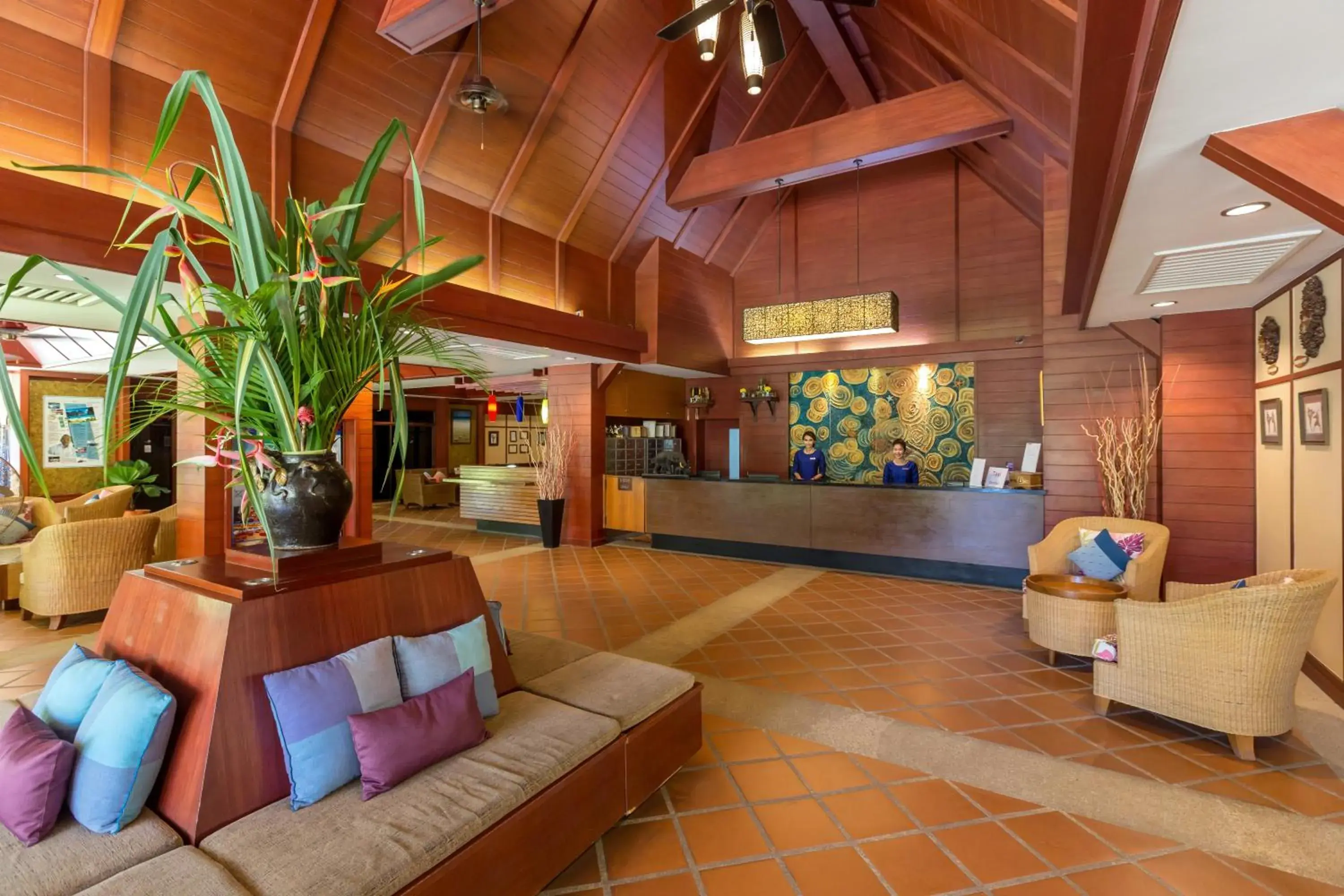 Lobby or reception in Krabi Resort Lobby or reception in Krabi Resort