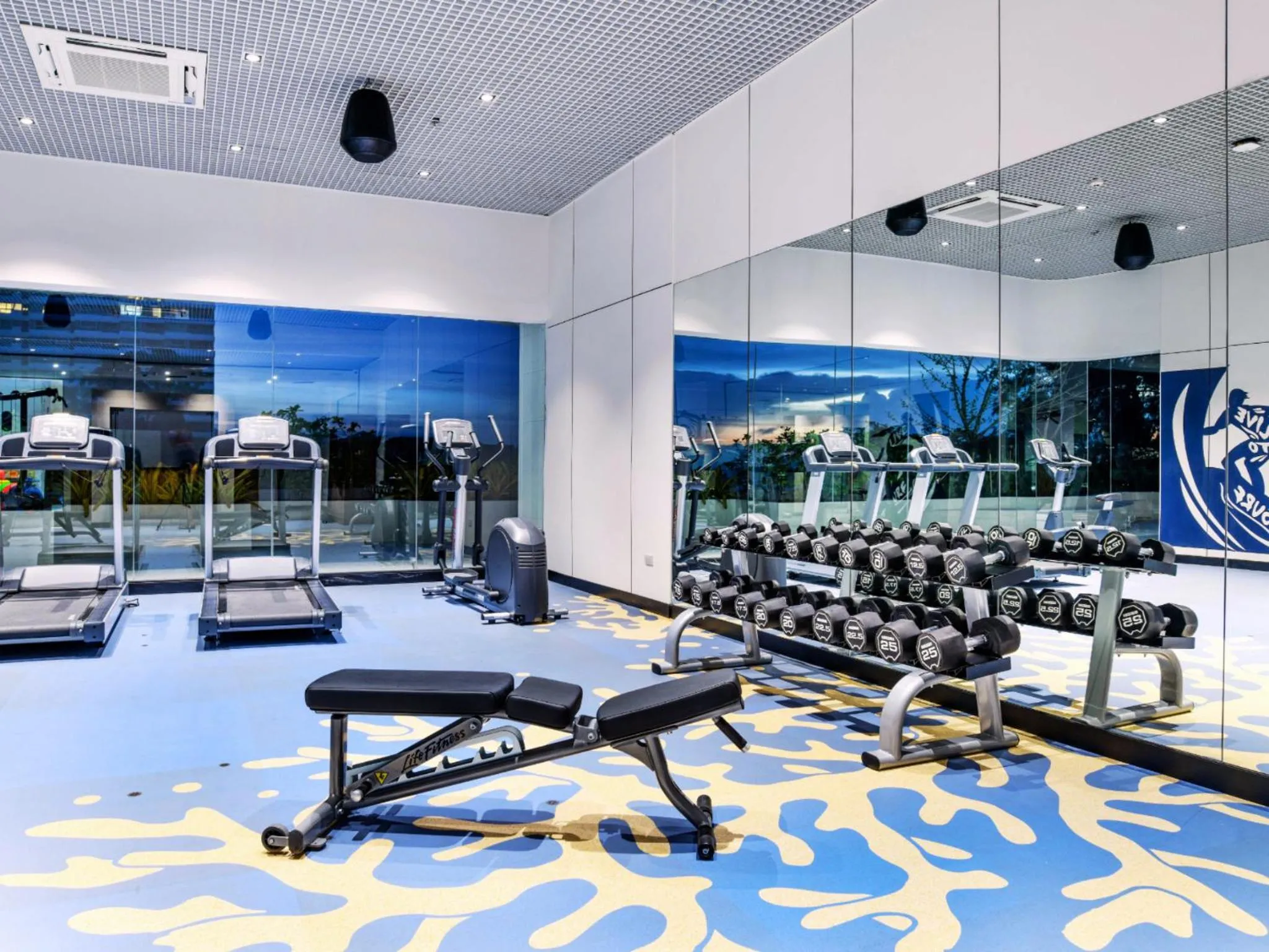 Fitness centre/facilities in Ocean Marina Resort Pattaya Jomtien