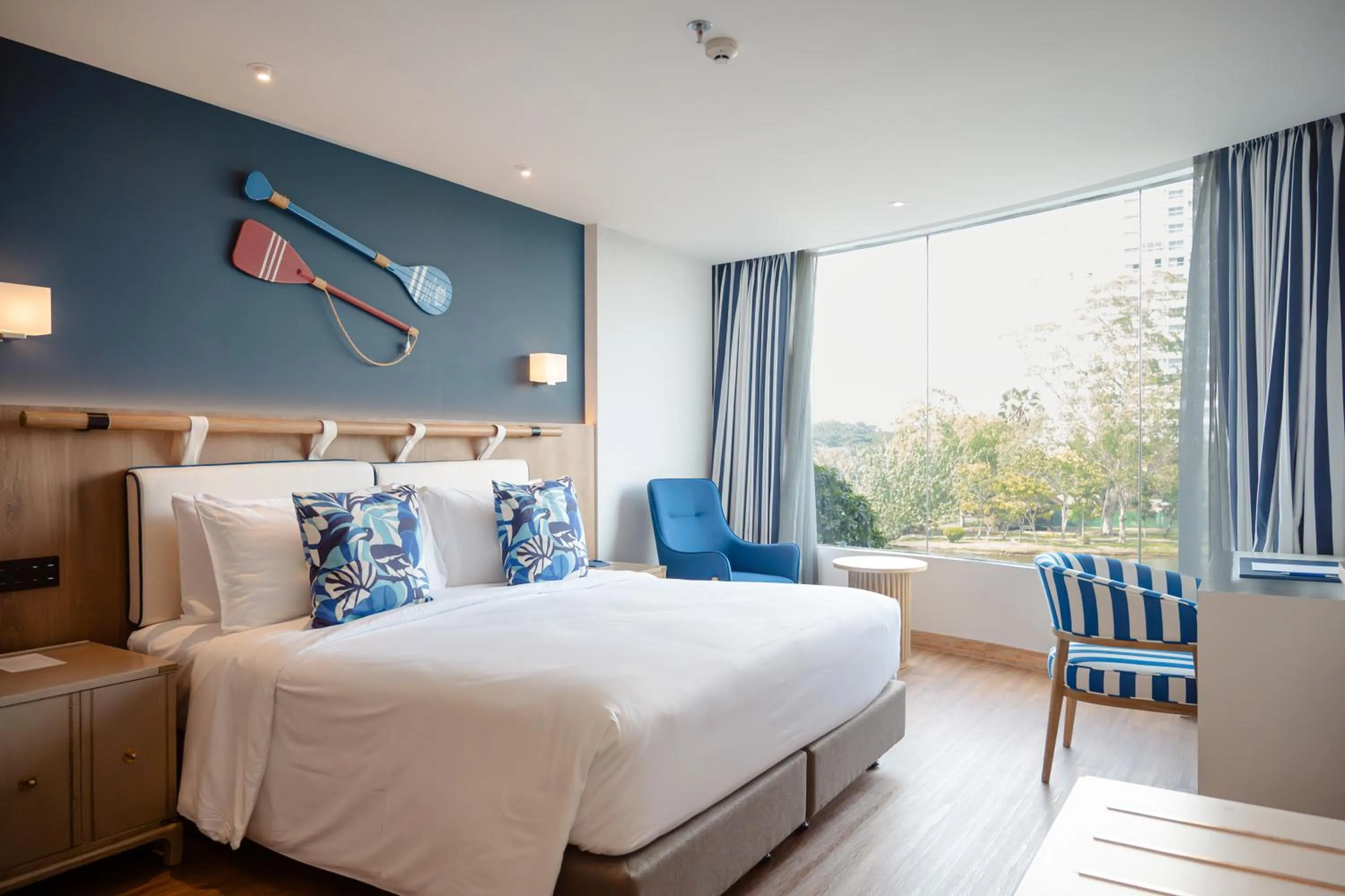 Bed in Ocean Marina Resort Pattaya Jomtien