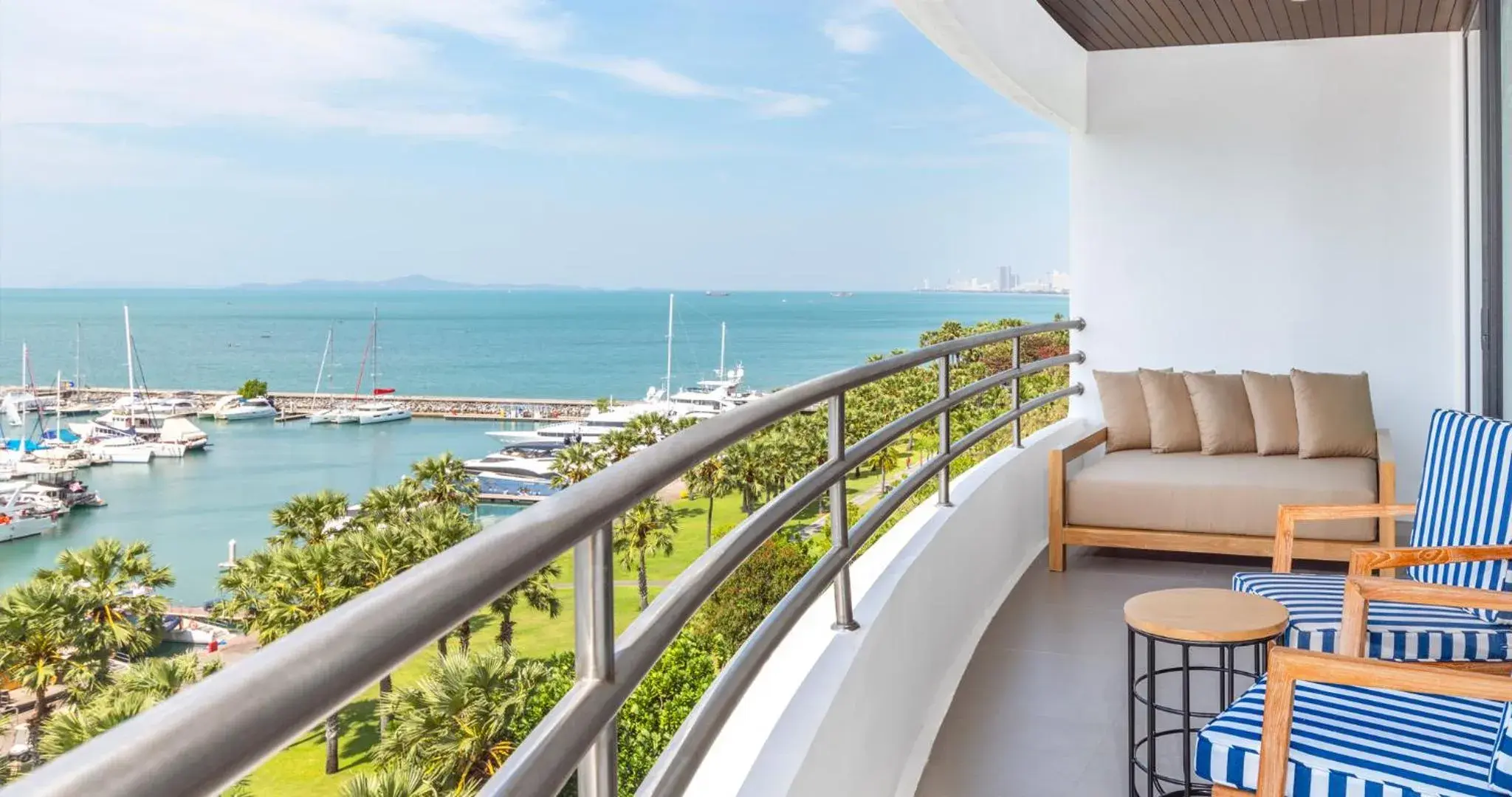 View (from property/room) in Ocean Marina Resort Pattaya Jomtien
