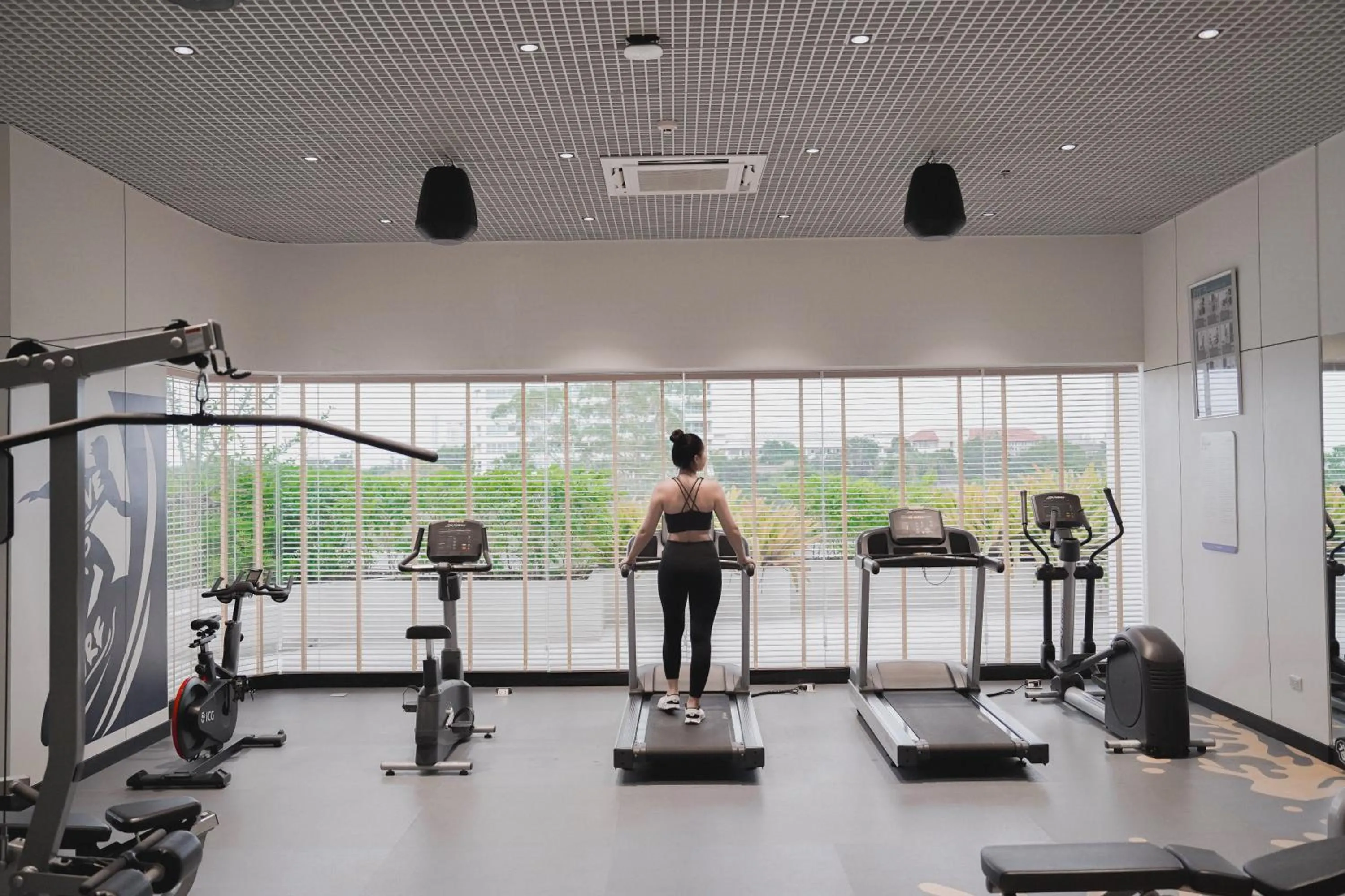 Fitness centre/facilities in Ocean Marina Resort Pattaya Jomtien