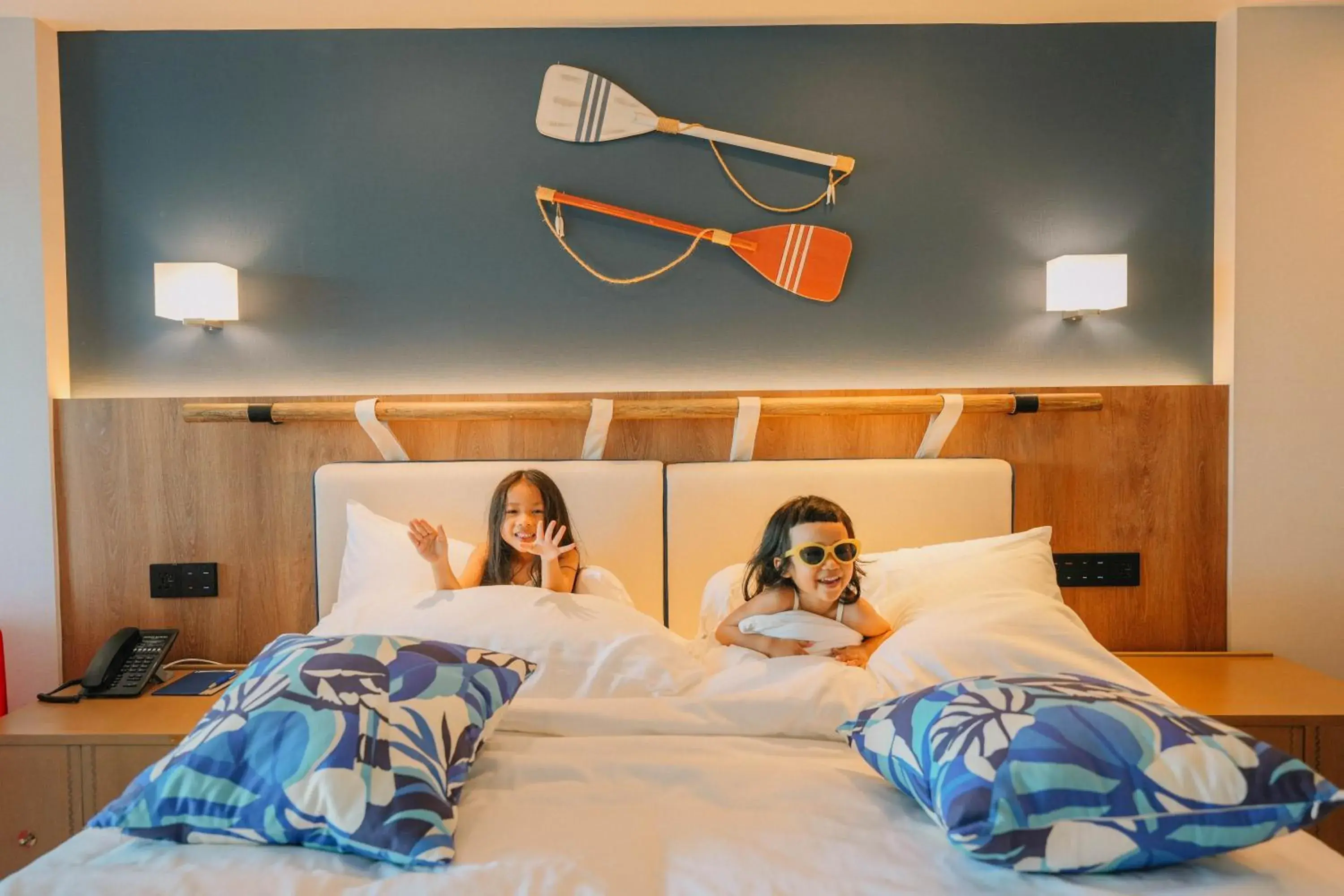 Bed in Ocean Marina Resort Pattaya Jomtien Bed in Ocean Marina Resort Pattaya Jomtien