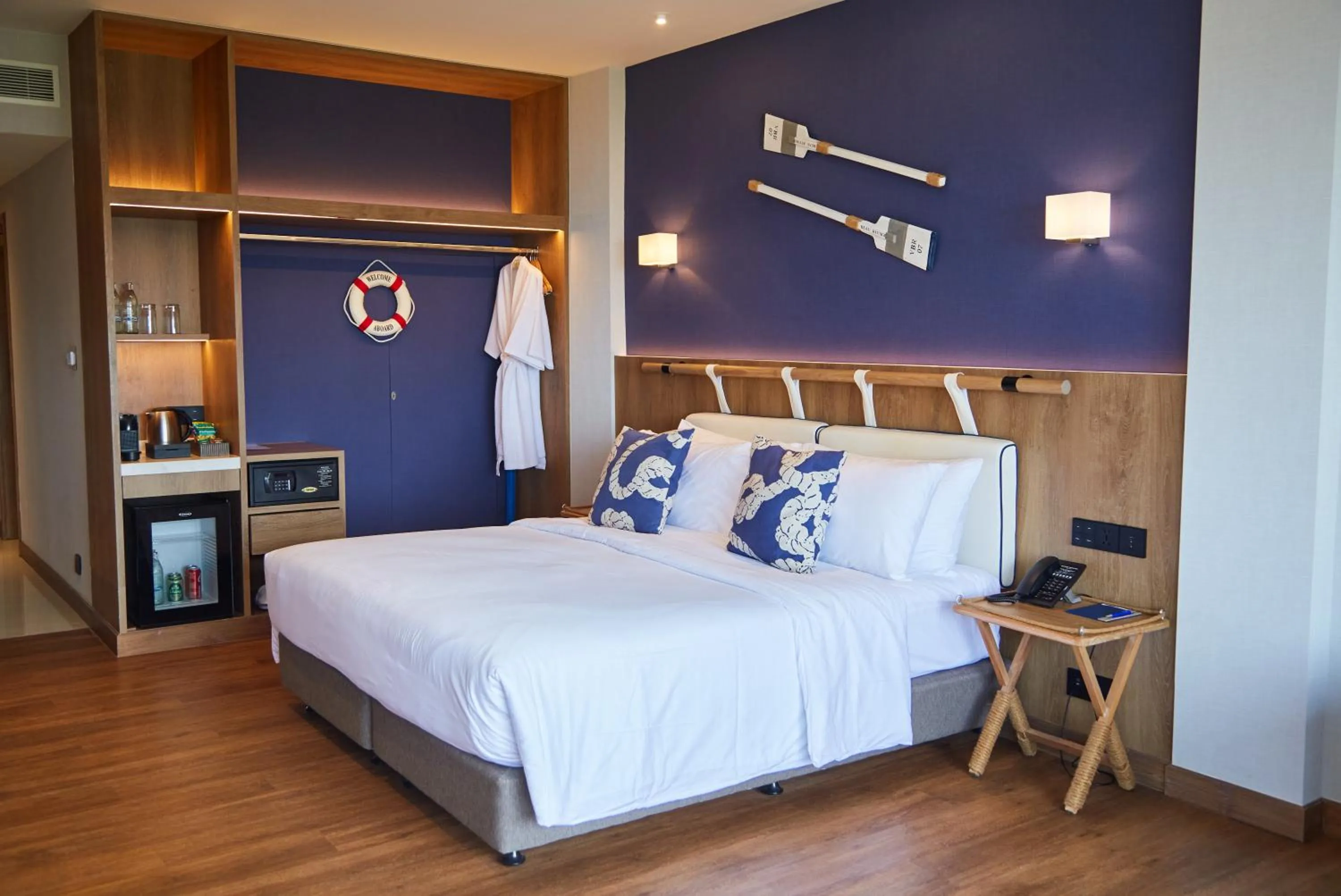 Bed in Ocean Marina Resort Pattaya Jomtien