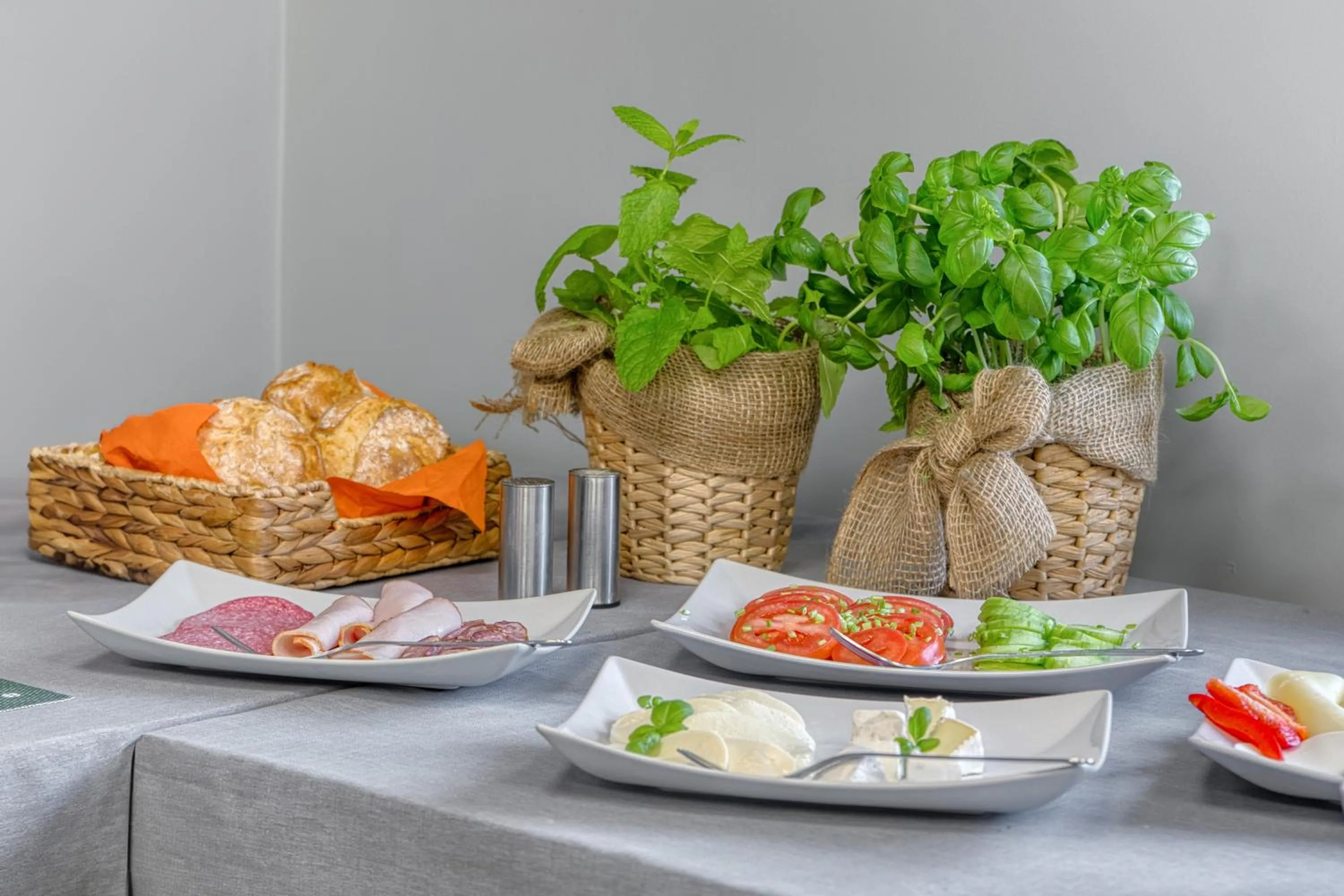 Breakfast in Hostel Azymut