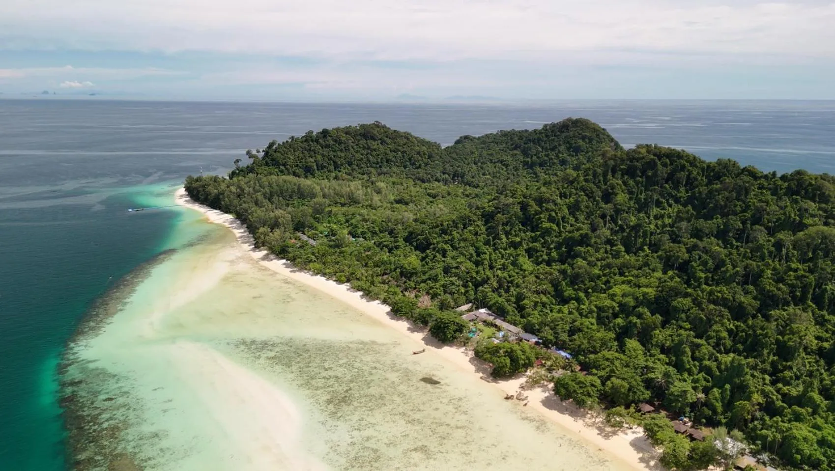 Bird's eye view in Sevenseas Resort Koh Kradan