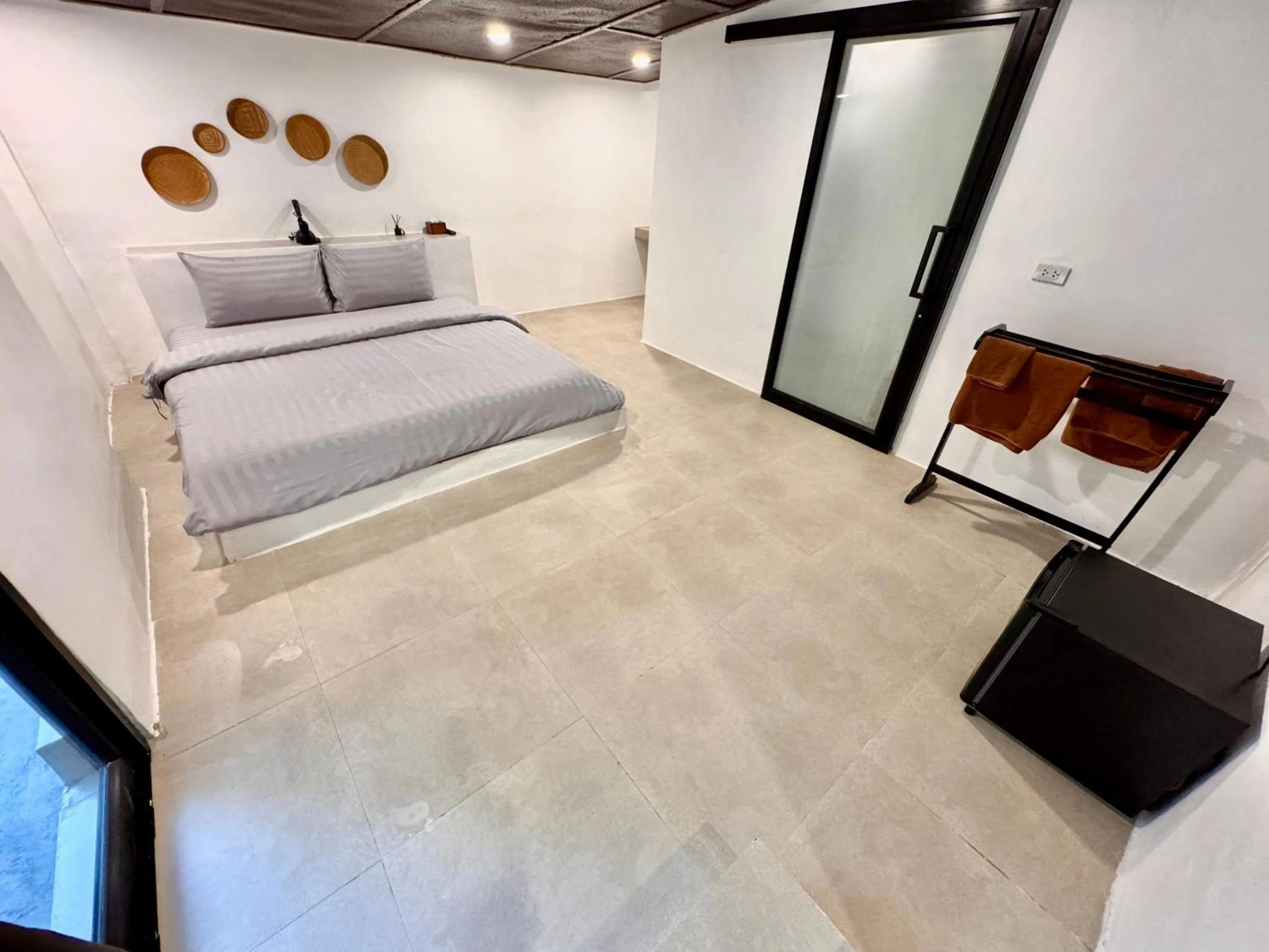 Bed in Sevenseas Resort Koh Kradan