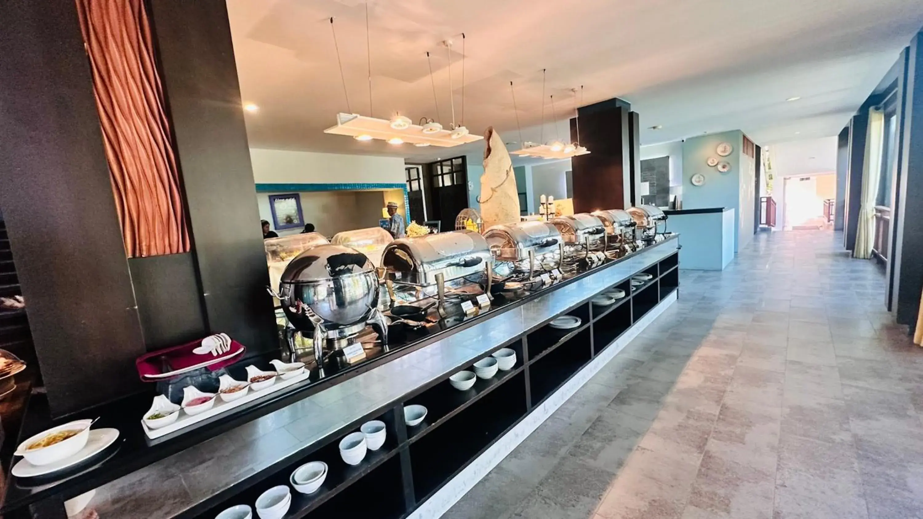 Buffet breakfast in Anyavee Tubkaek Beach Resort Buffet breakfast in Anyavee Tubkaek Beach Resort