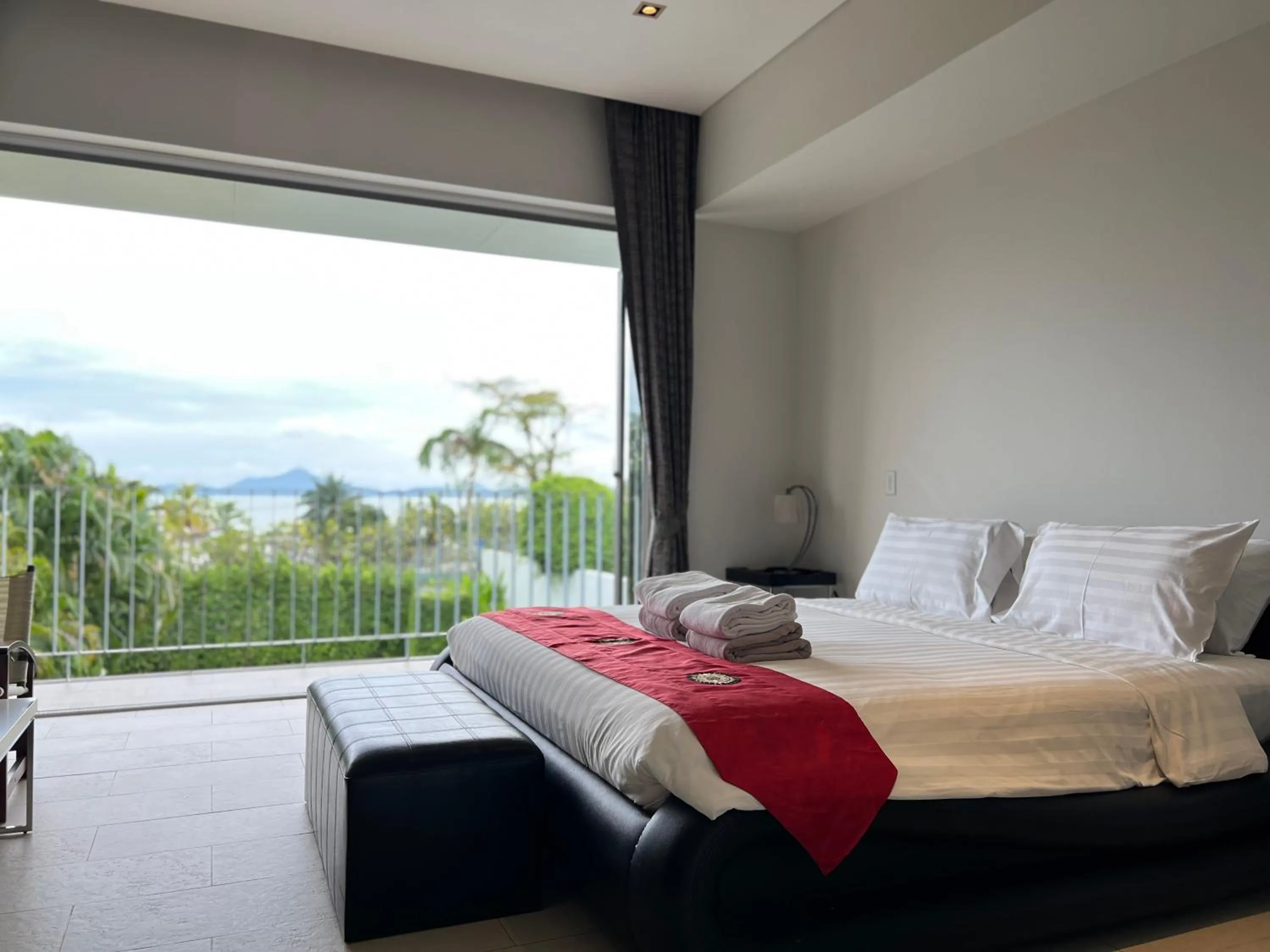 Bed in Baan Yamu Private Villa by RESAVA