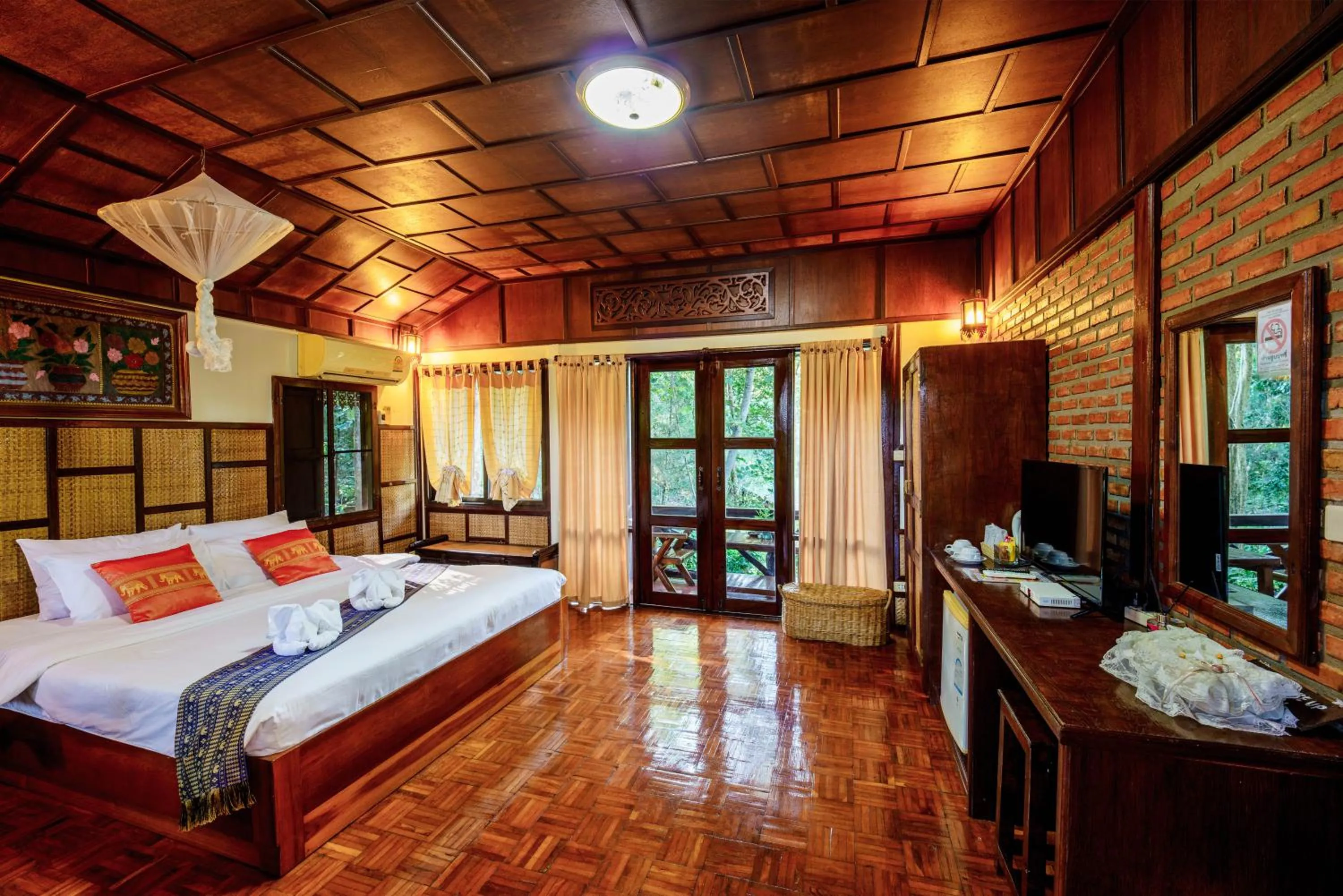 Bed in Marisa Resort & Spa Chiang Dao