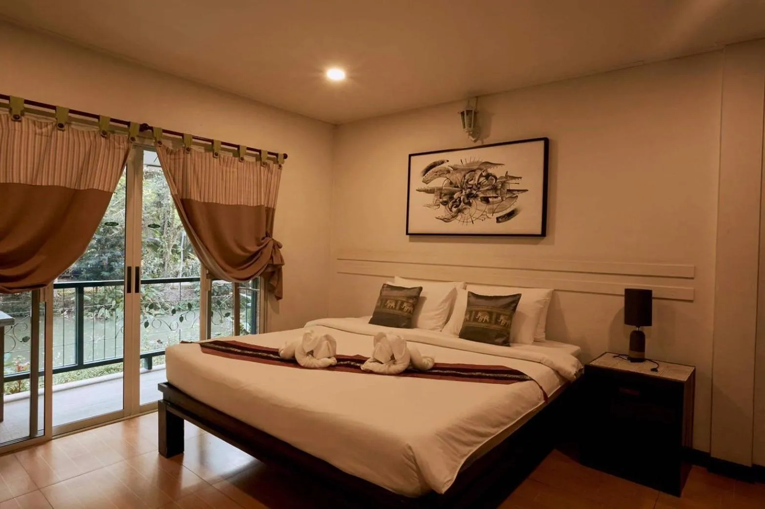 Bed in Marisa Resort & Spa Chiang Dao