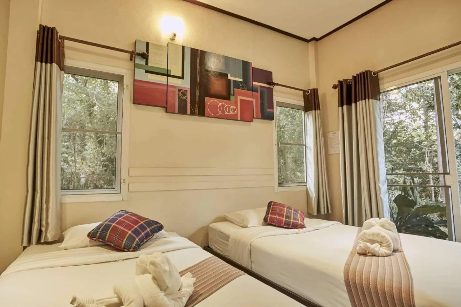 Bed in Marisa Resort & Spa Chiang Dao