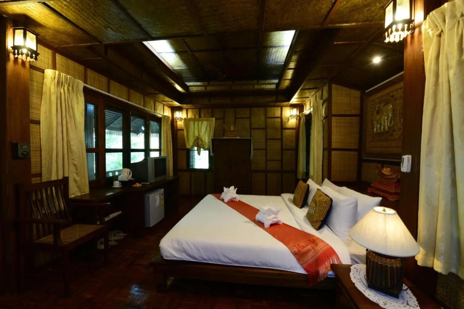 Bed in Marisa Resort & Spa Chiang Dao