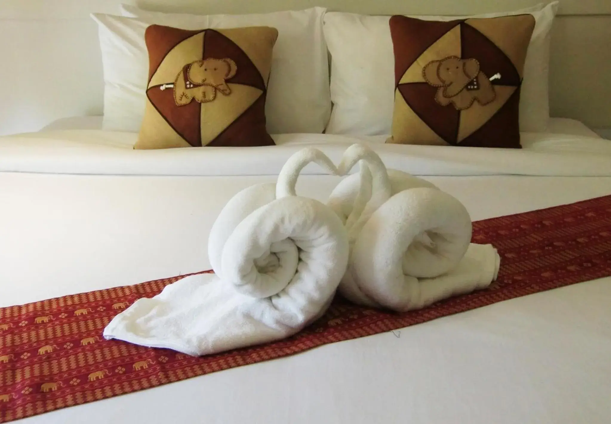 Bed in Marisa Resort & Spa Chiang Dao Bed in Marisa Resort & Spa Chiang Dao