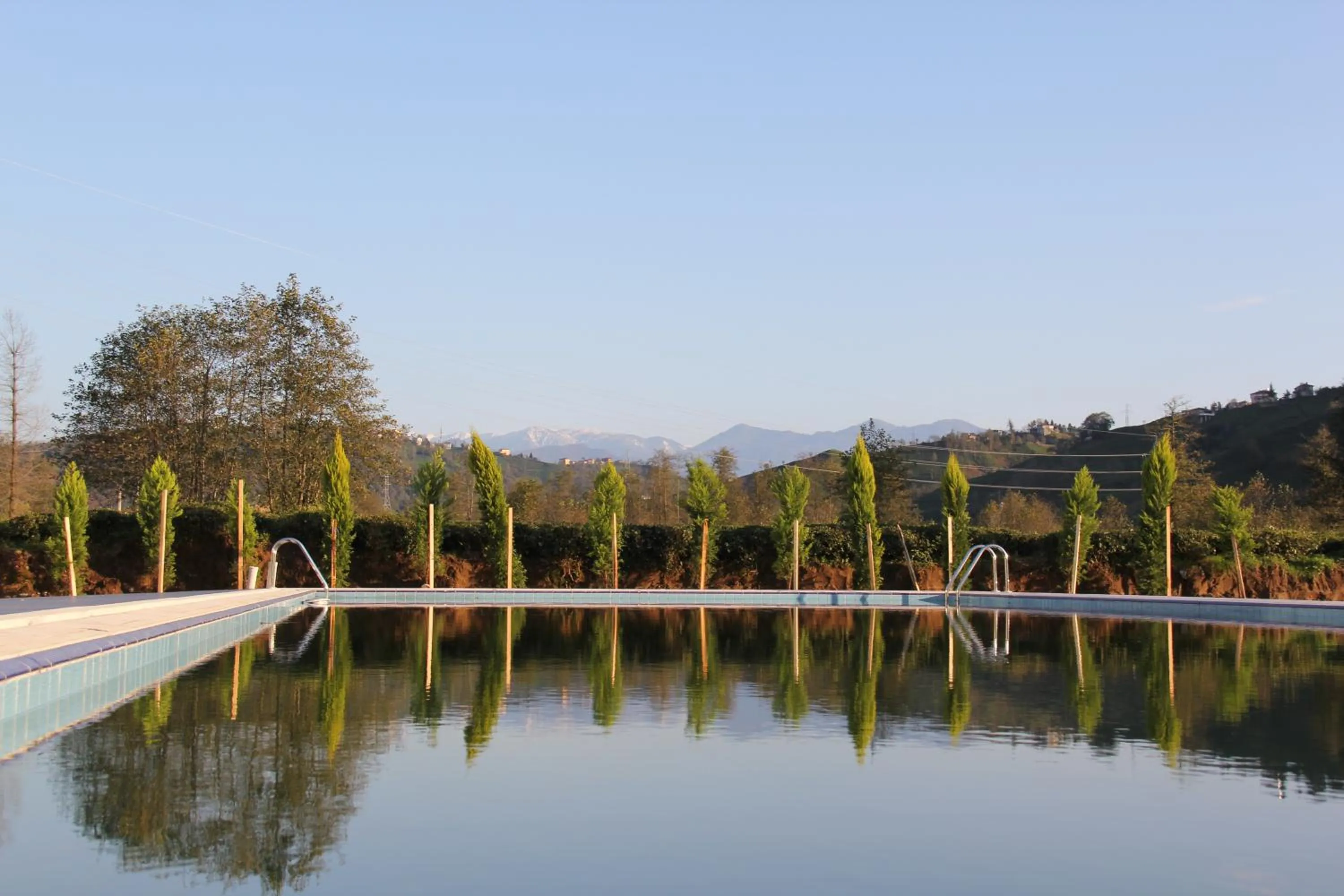 Swimming pool in Mori Sport Hotel
