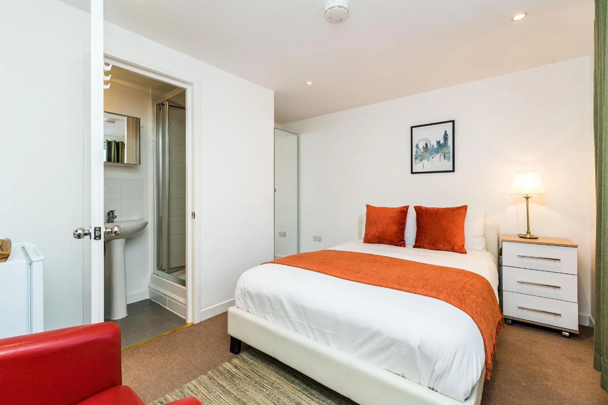 Bed in Riverbank Stay