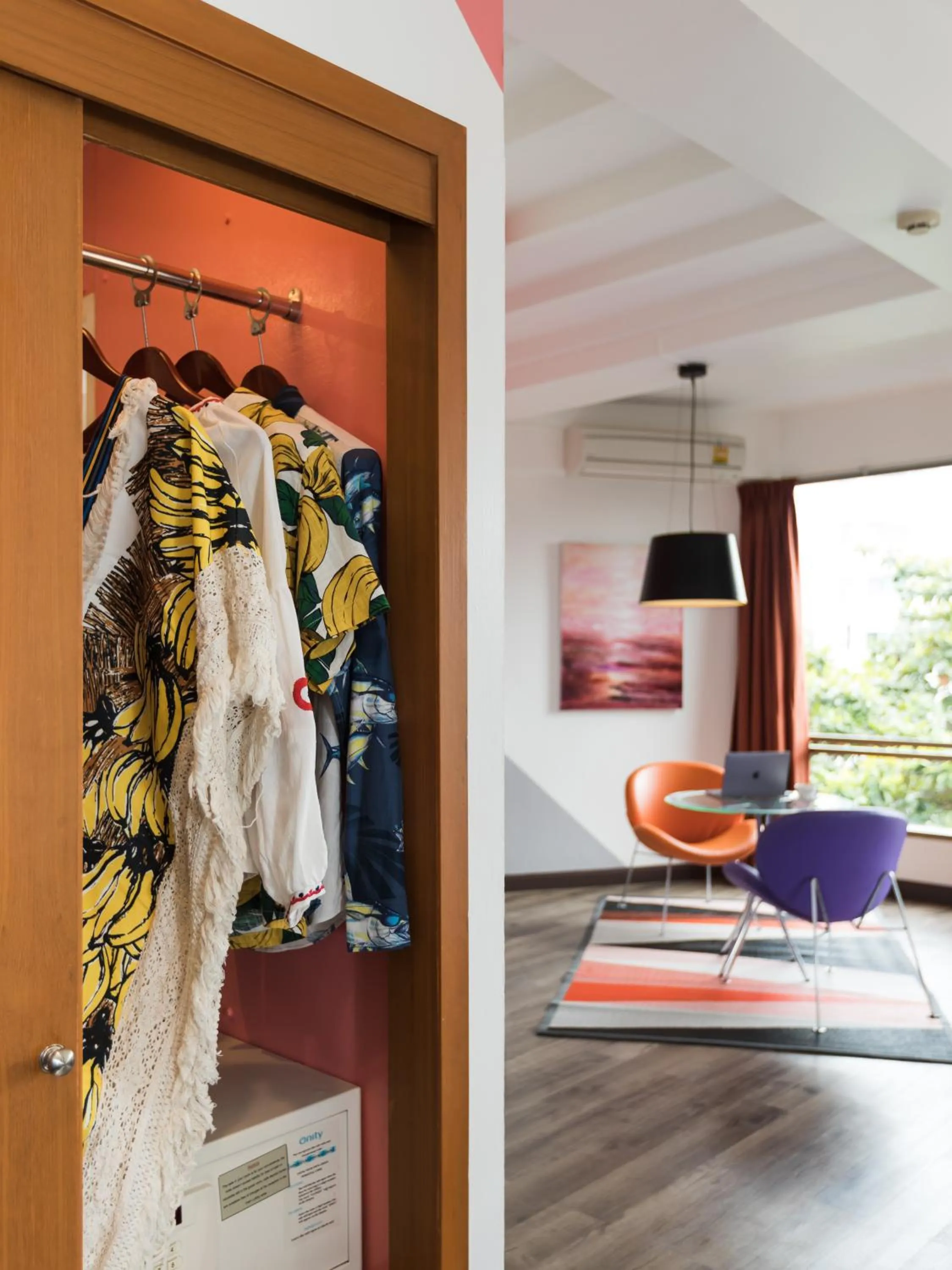 wardrobe in Sandalay Resort