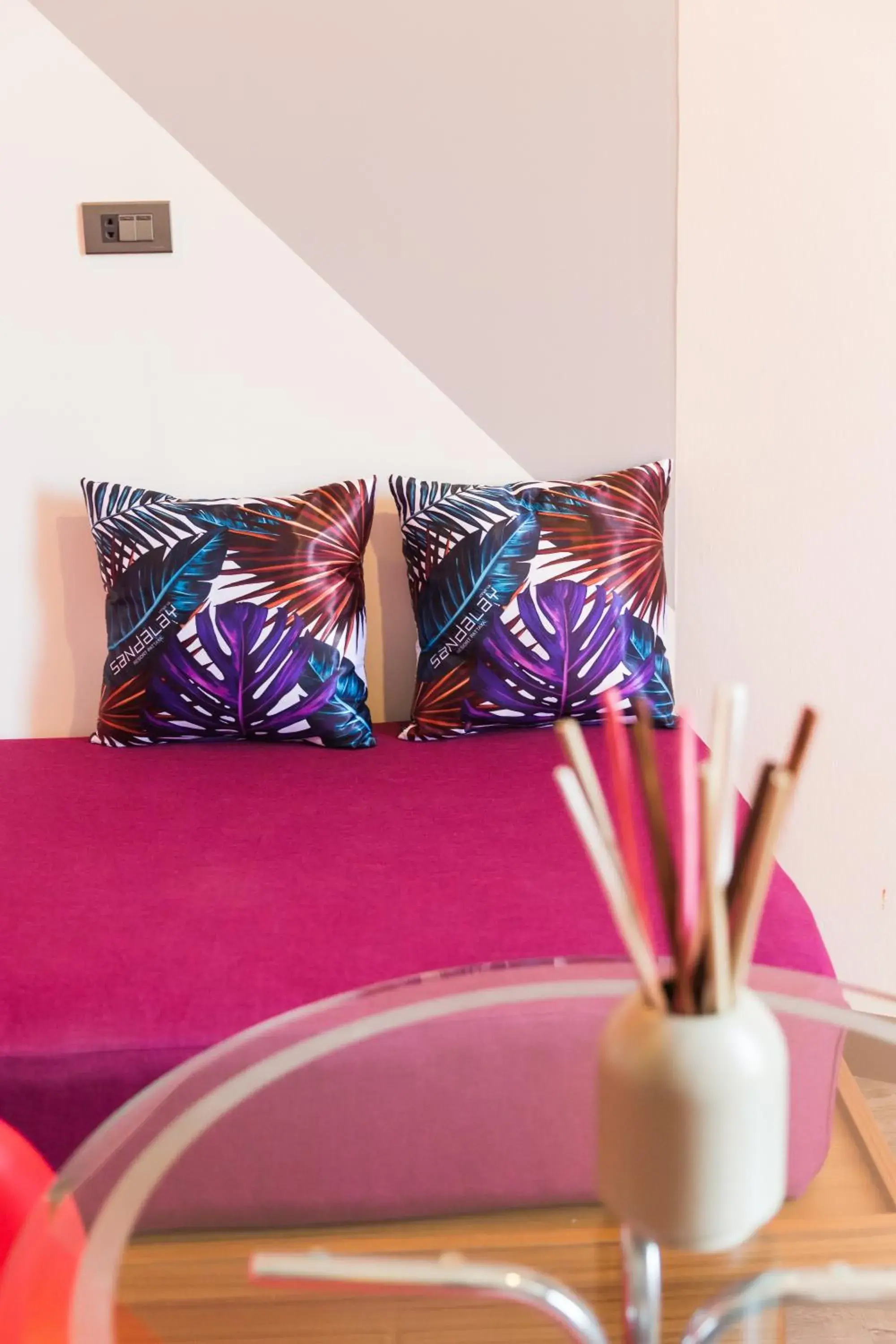 Seating area, Bed in Sandalay Resort Seating area, Bed in Sandalay Resort