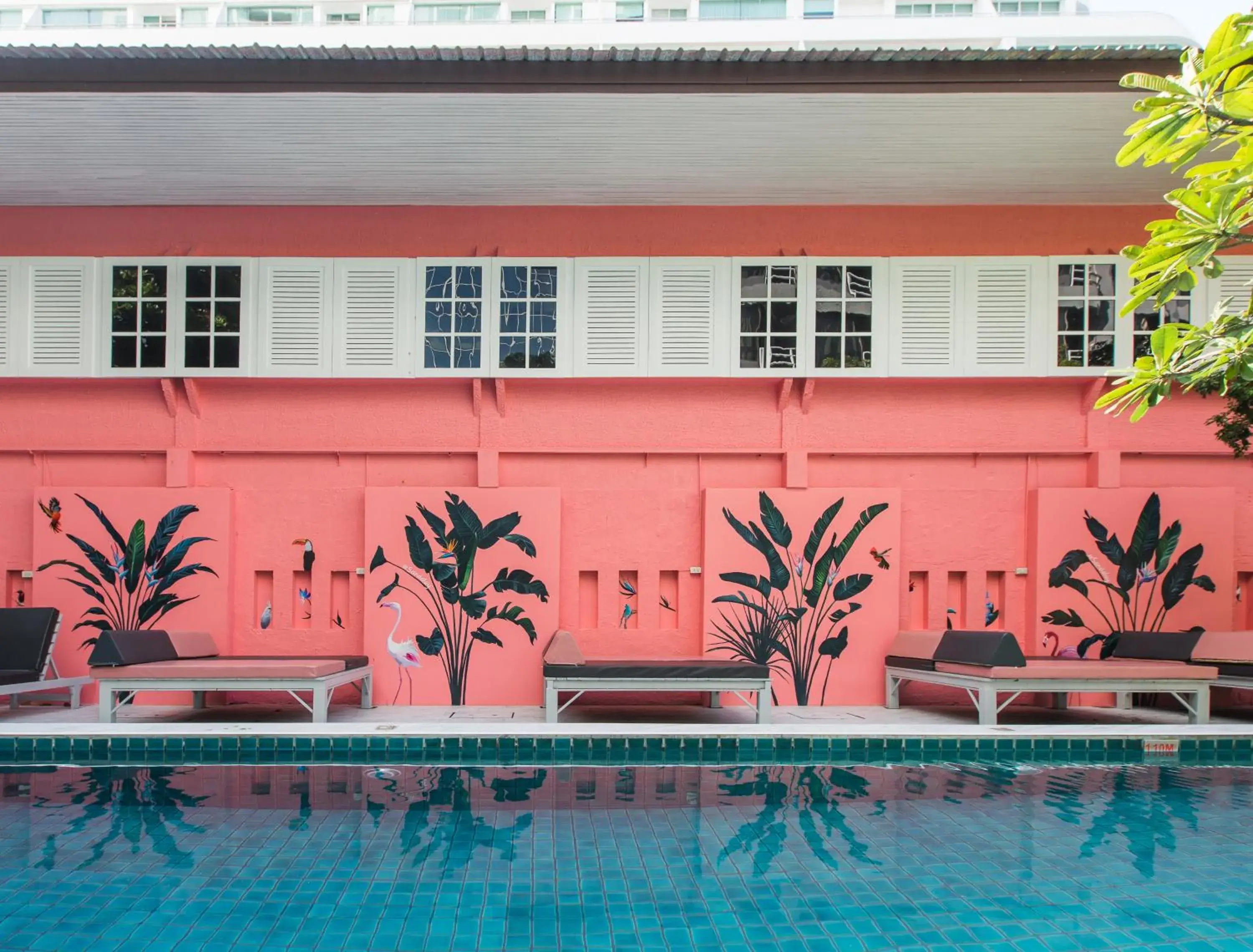 Pool view in Sandalay Resort Pool view in Sandalay Resort