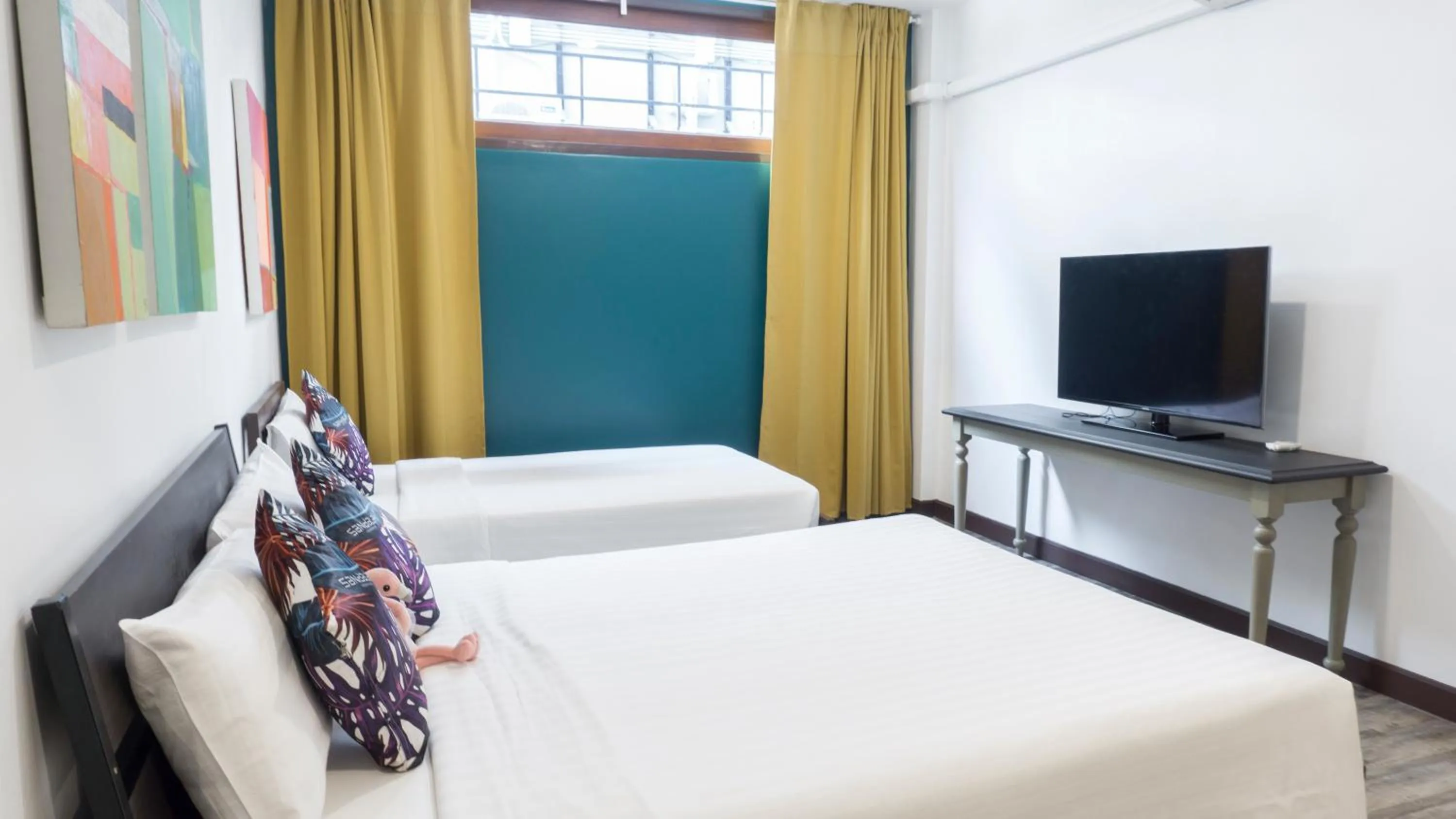 Bed in Sandalay Resort