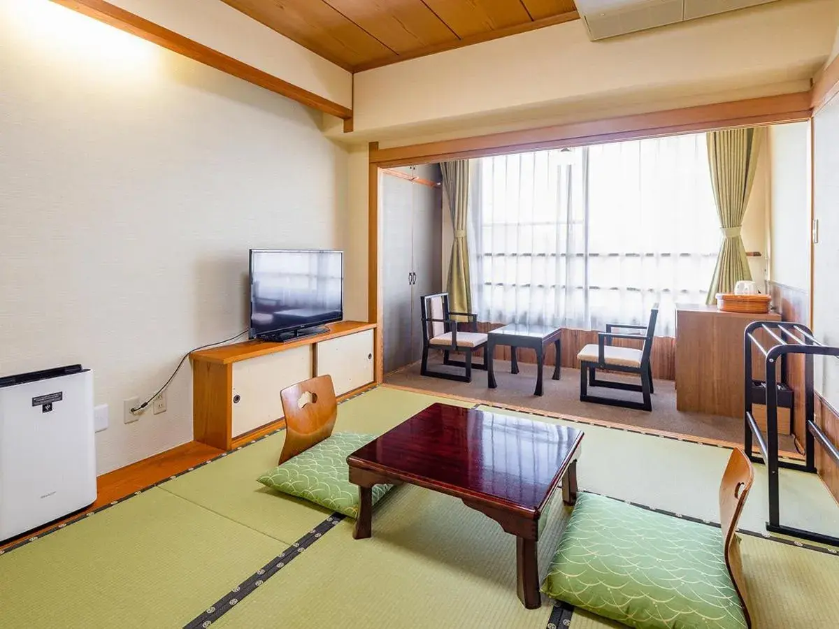 Bed in Ooedo Onsen Monogatari Amakusa Hotel Kameya Bed in Ooedo Onsen Monogatari Amakusa Hotel Kameya